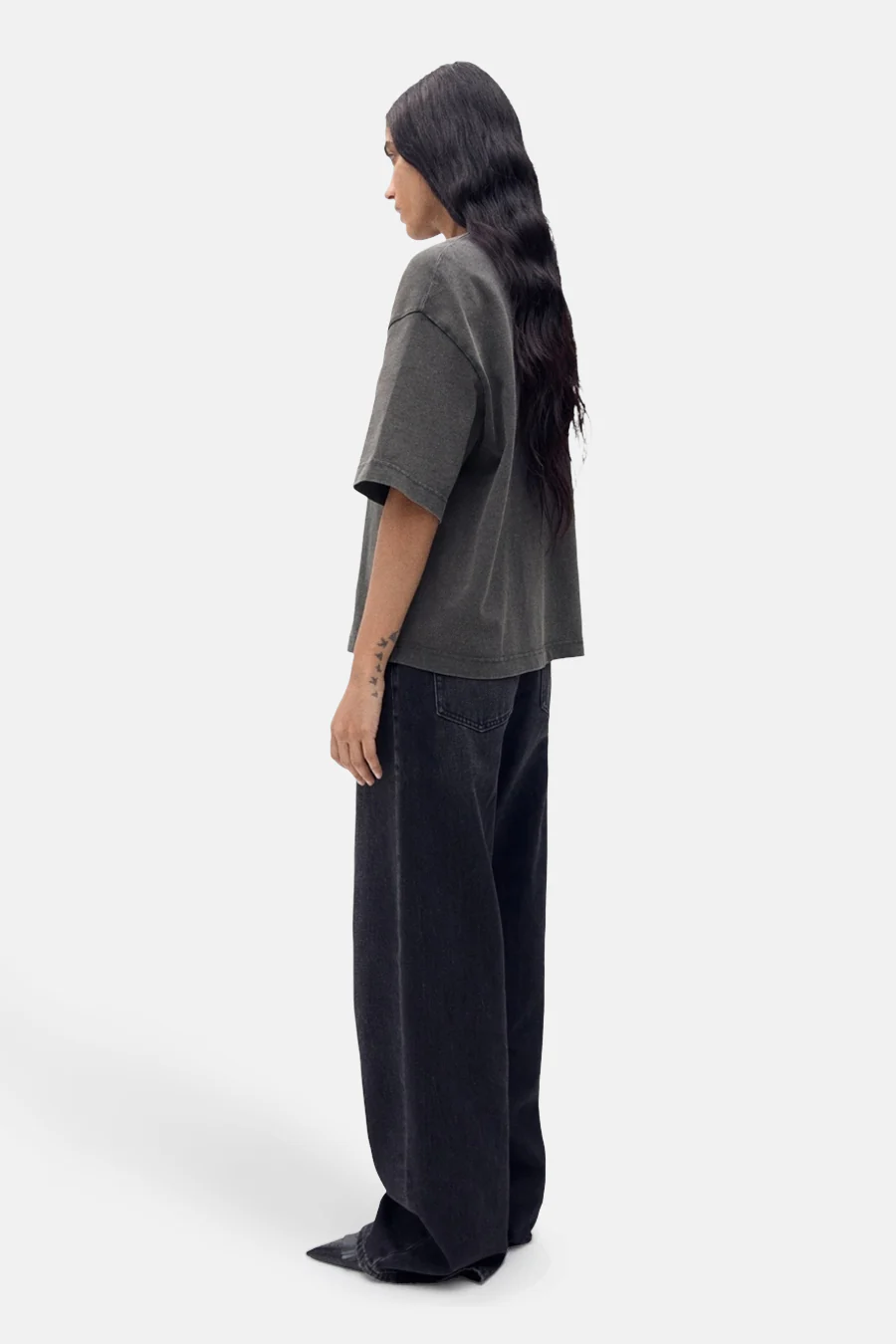 T-shirt met korte mouwen - grijs - Image 3