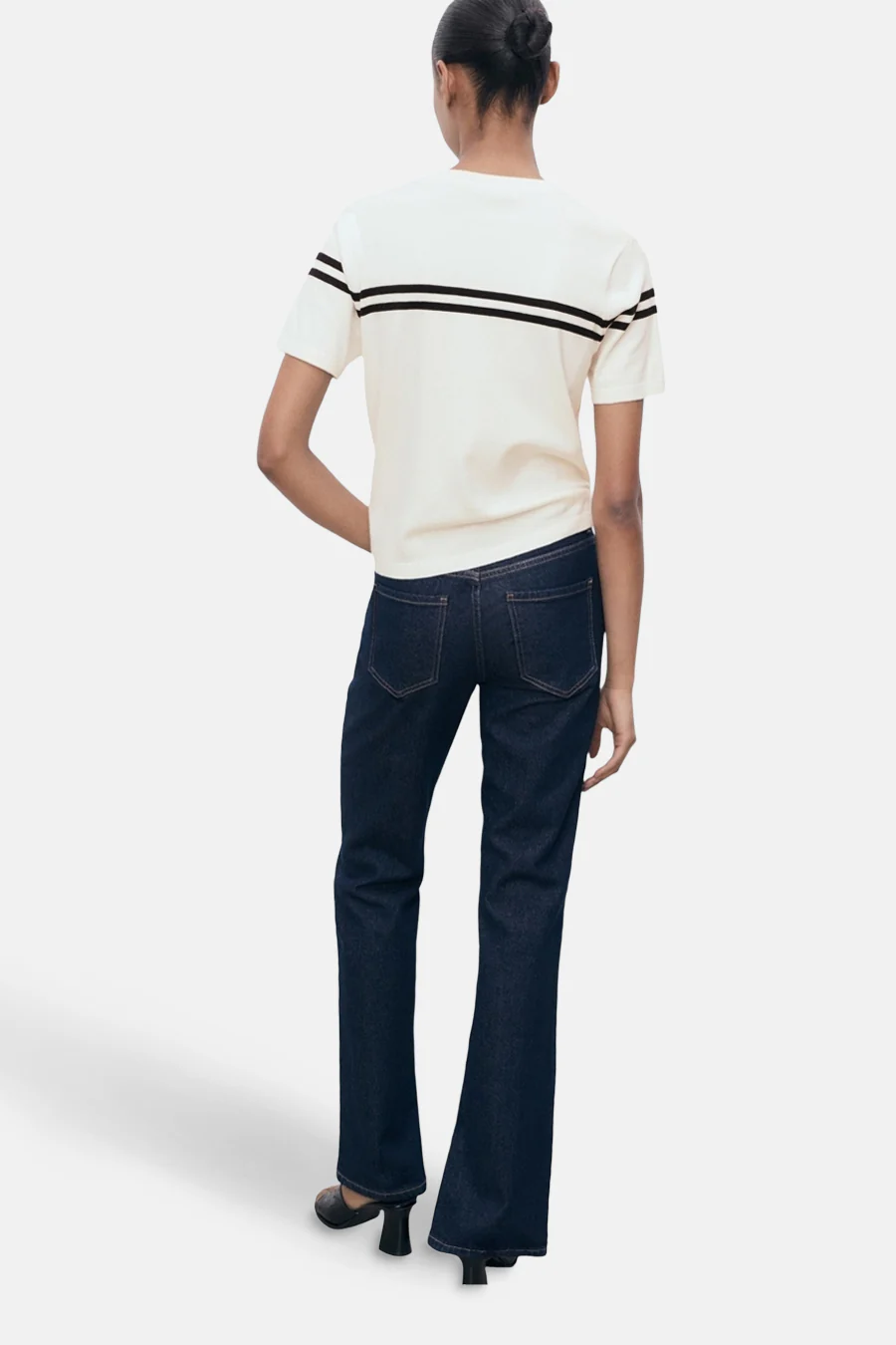 T-shirt met korte mouwen - Wit - Image 3