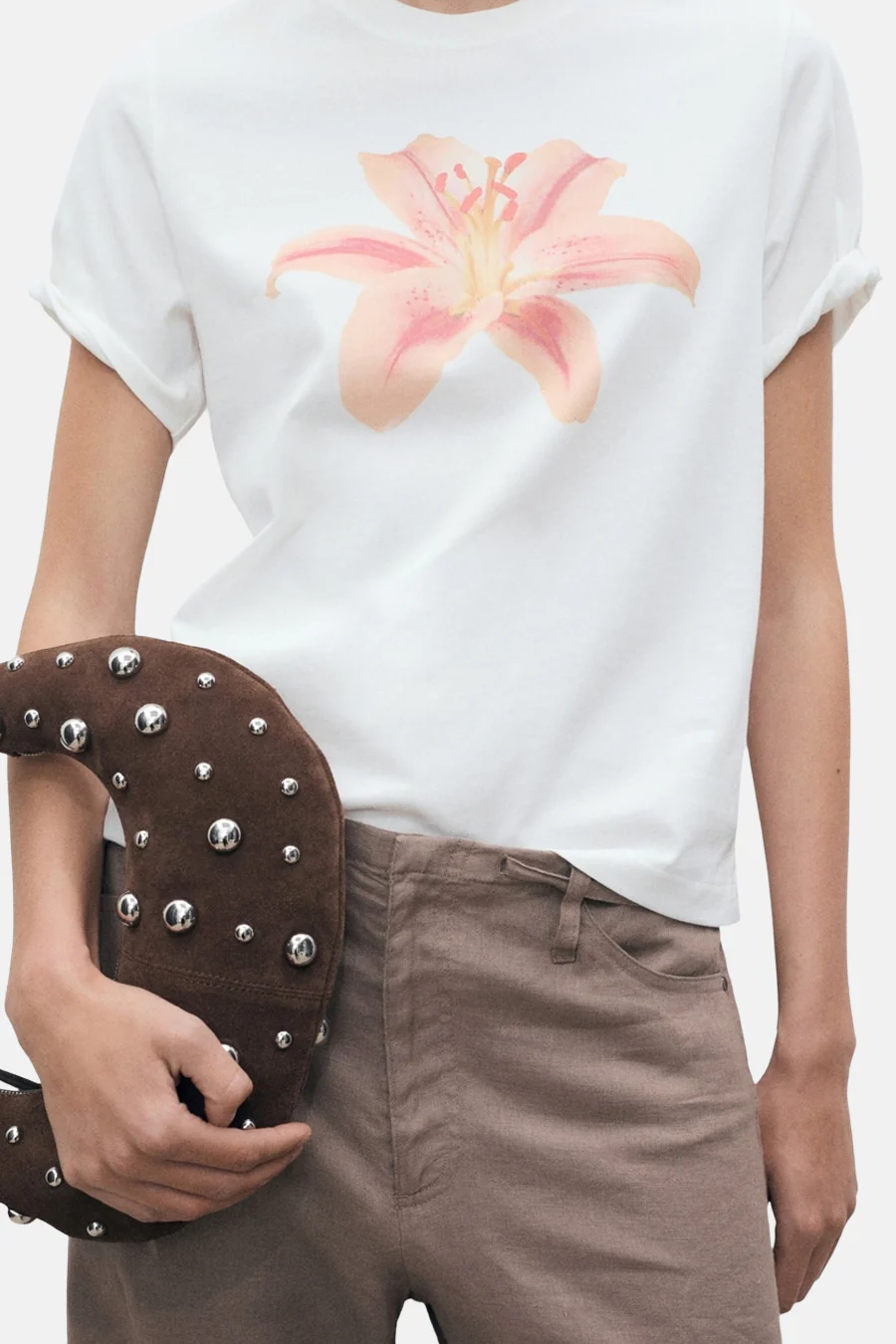 T-shirt met korte mouwen - wit - Image 2
