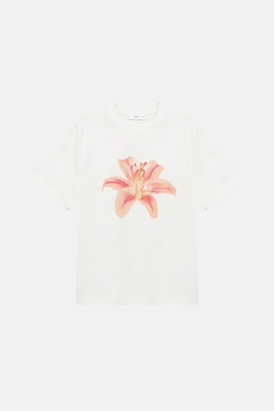 T-shirt met korte mouwen - wit - Image 5