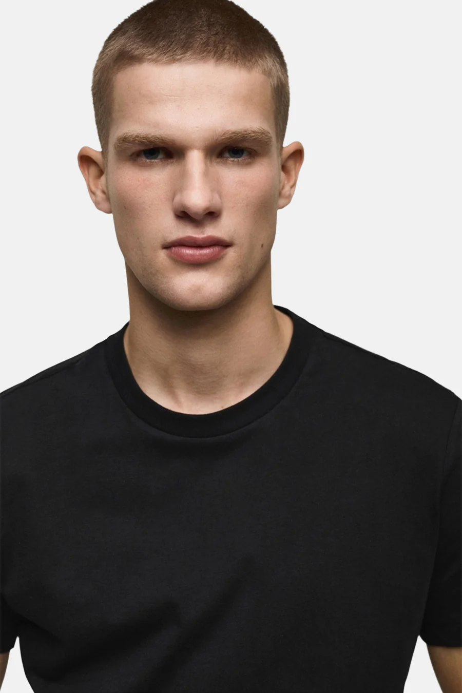 T-shirt met korte mouwen - Zwart - Image 4