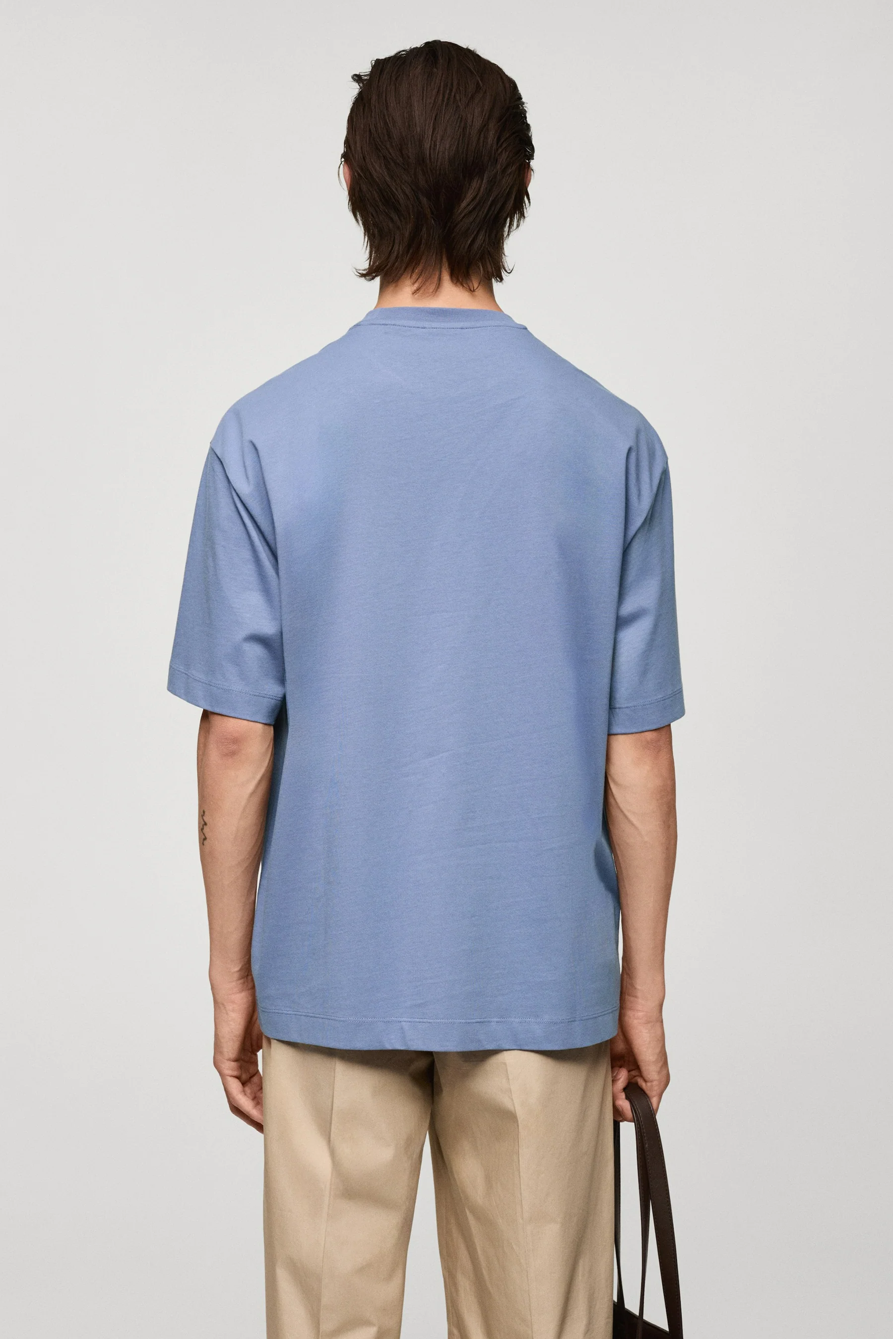 T-shirt met korte mouwen - paars - Image 3