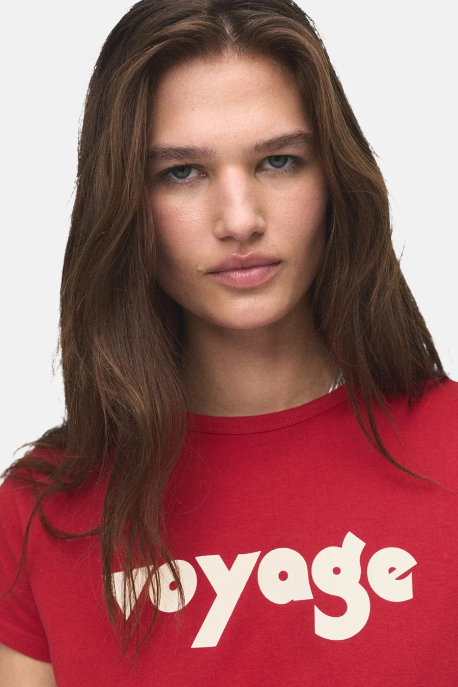 T-shirt met korte mouwen - Rood - Image 4