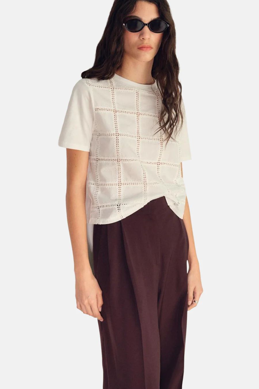 T-shirt met korte mouwen - wit - Image 4