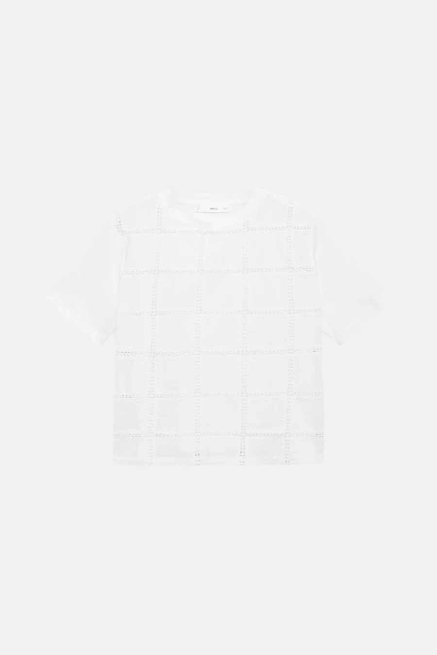 T-shirt met korte mouwen - wit - Image 5