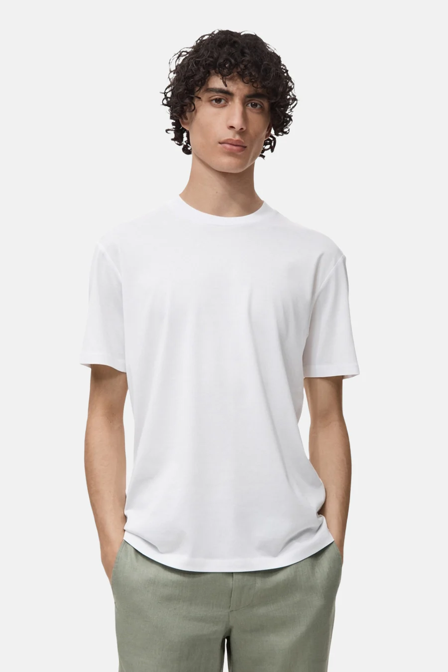 T-shirt met korte mouwen - wit