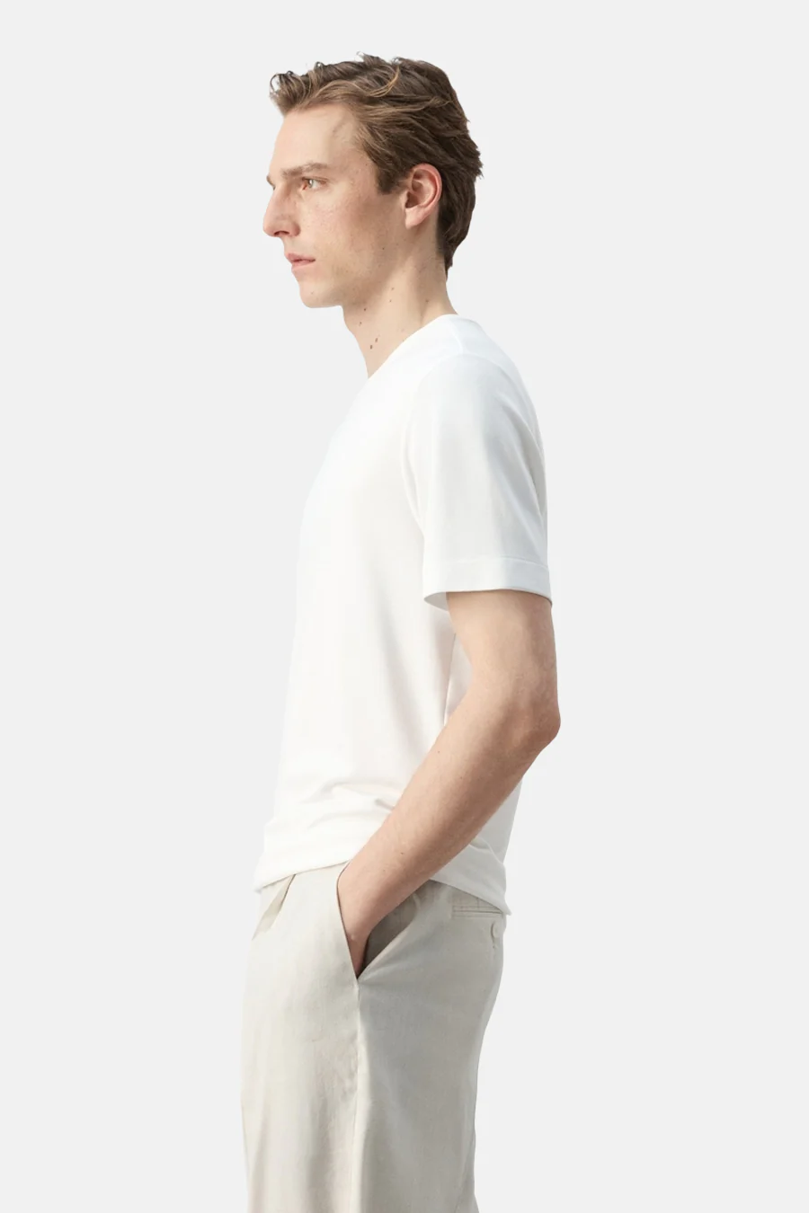 T-shirt met korte mouwen - wit - Image 3
