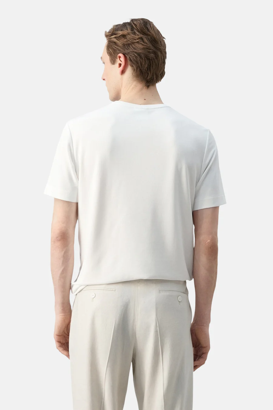 T-shirt met korte mouwen - wit - Image 4
