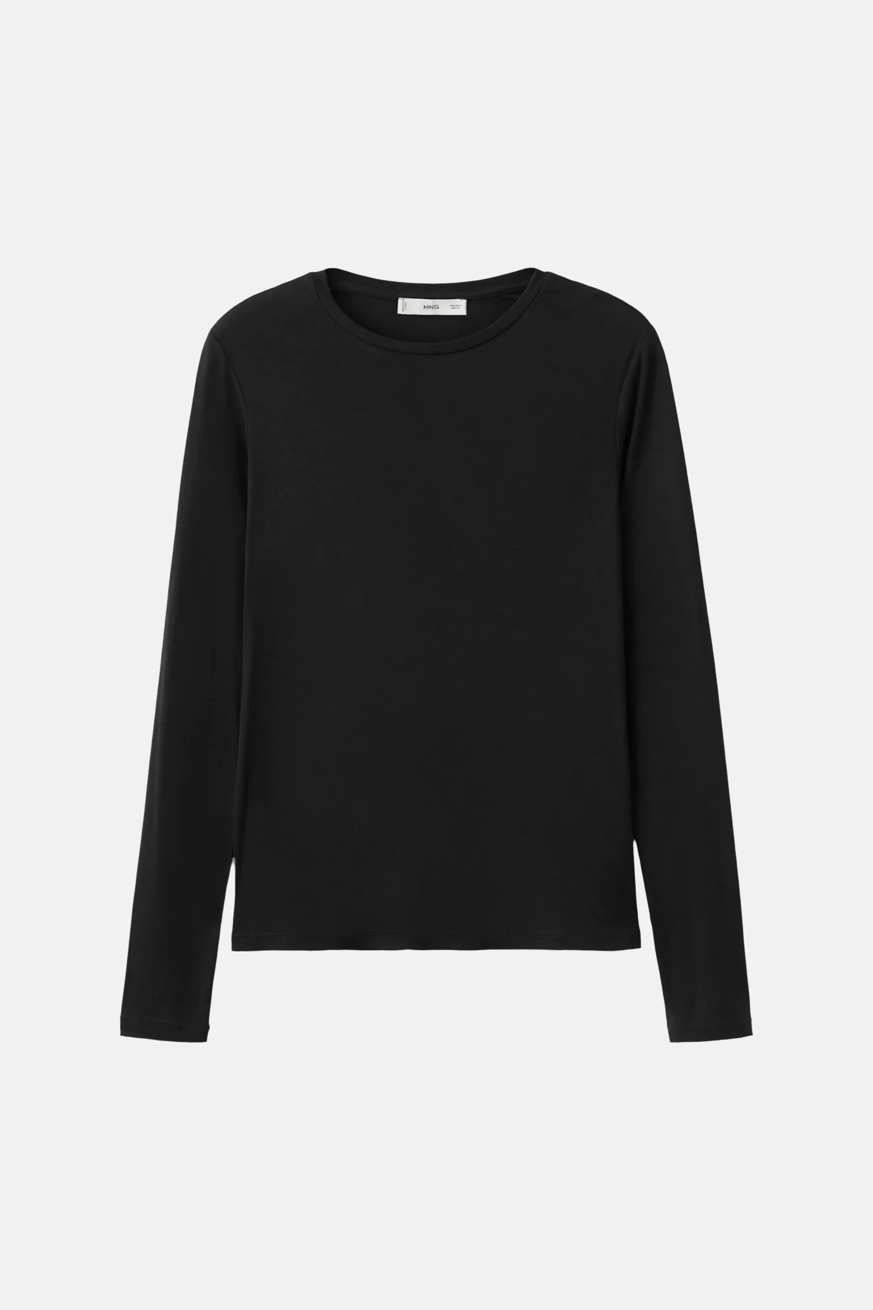 T-shirt met lange mouwen - zwart - Image 4