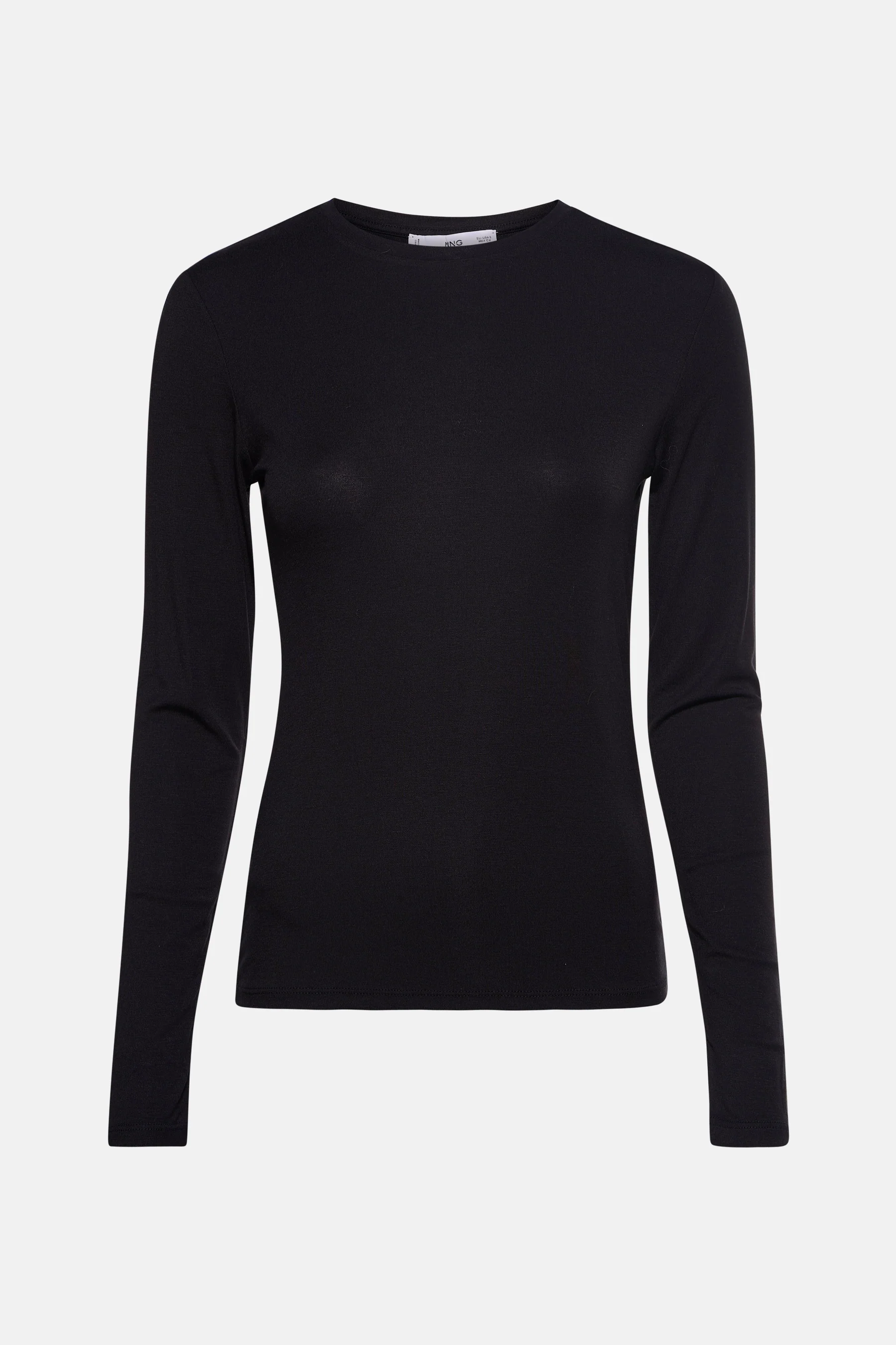 T-shirt met lange mouwen - zwart - Image 5