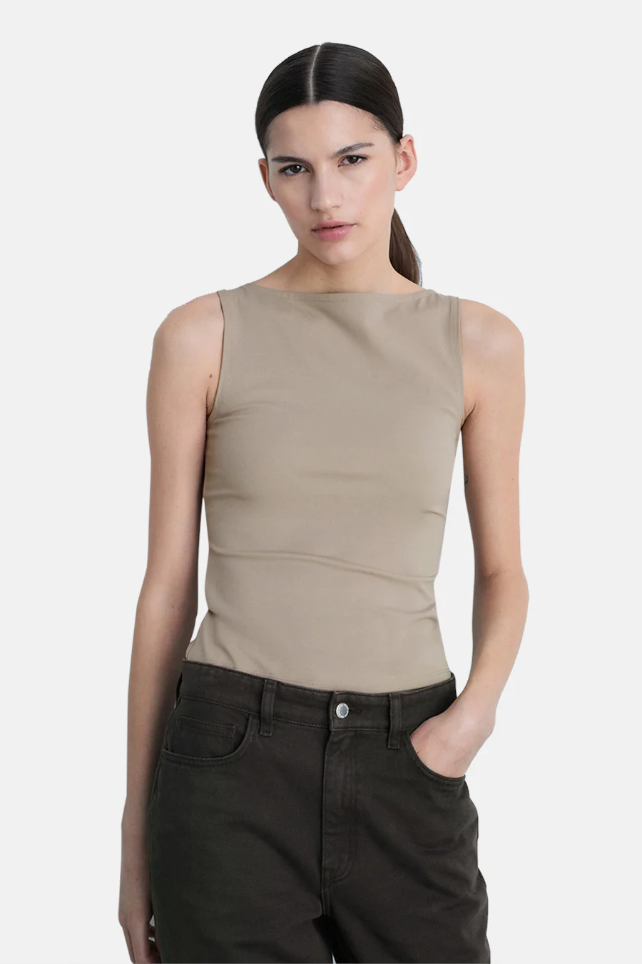 Singlet - beige