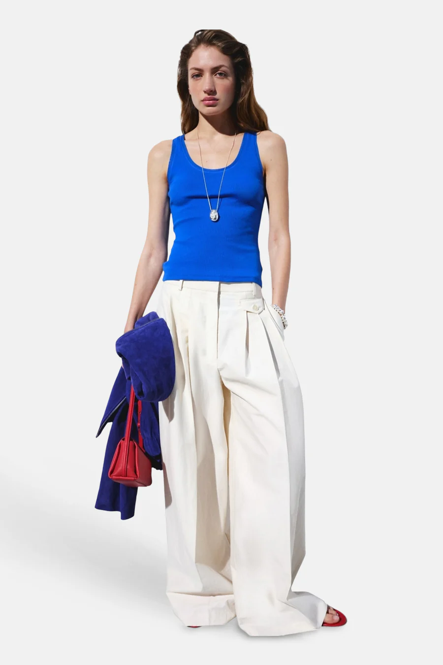 Top - blauw - Image 3
