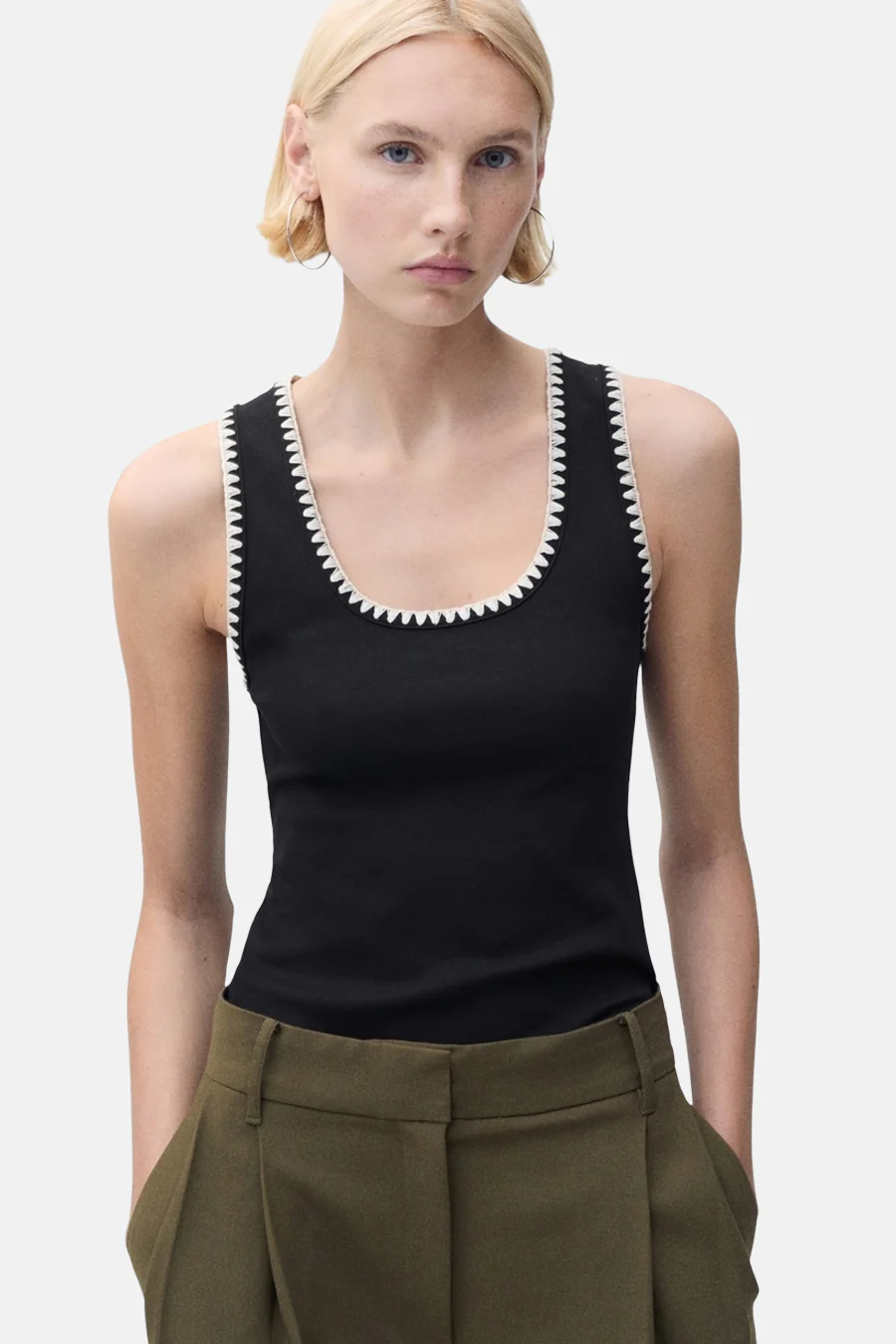 Singlet - zwart