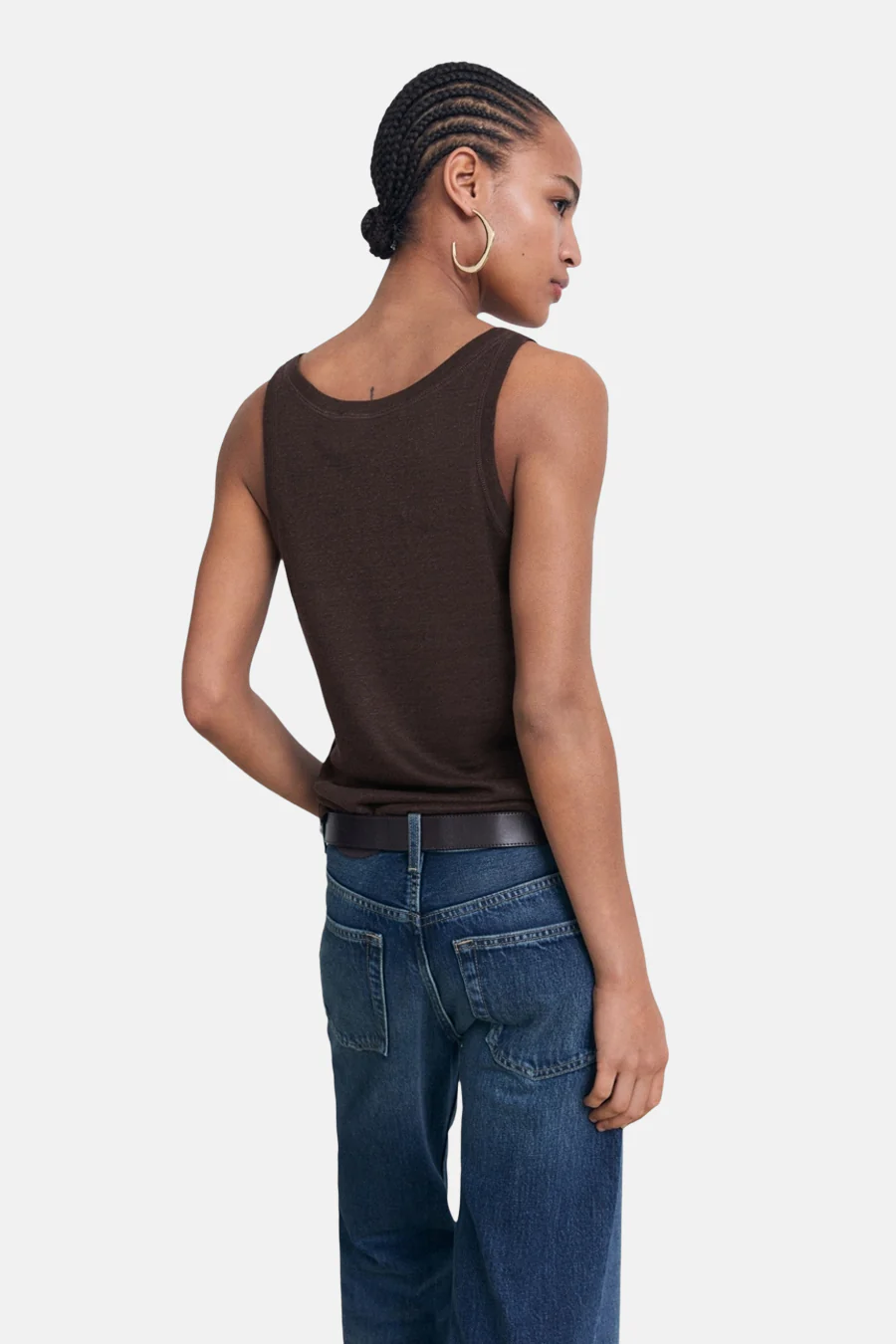 Singlet - bruin - Image 3