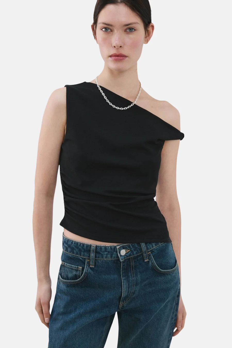 Top - zwart
