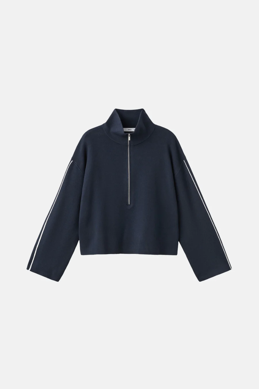 Pull met rolkraag - blauw - Image 5