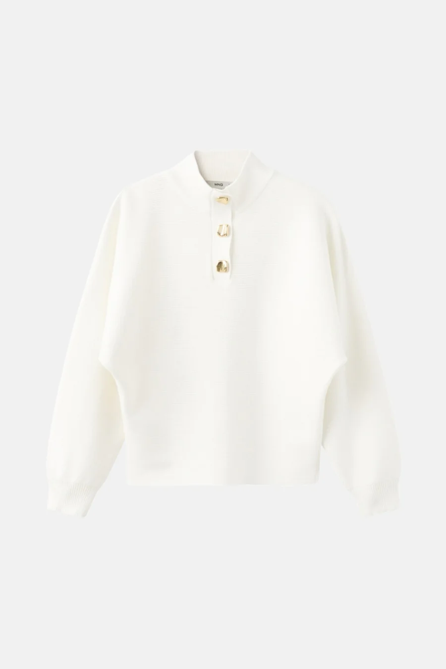 Pull met rolkraag - ecru - Image 6