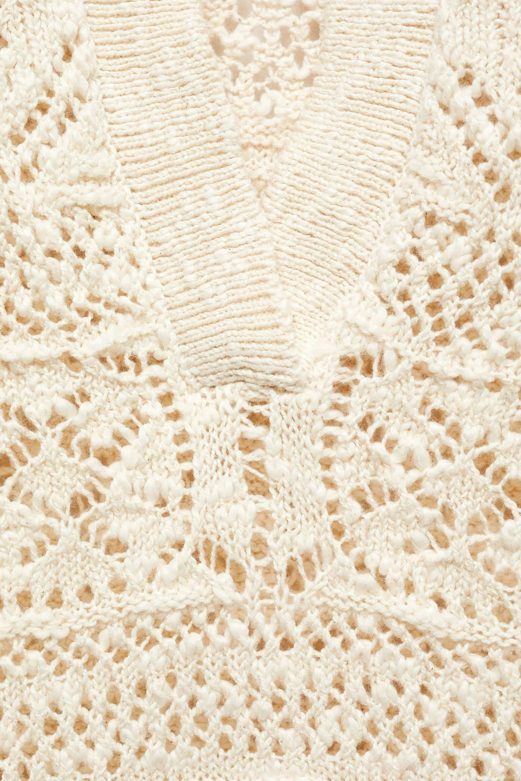 Pull met ronde hals - beige - Image 5