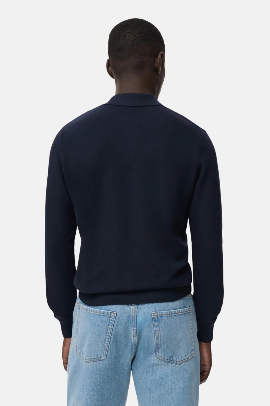 Pull met ronde hals - blauw - Image 3