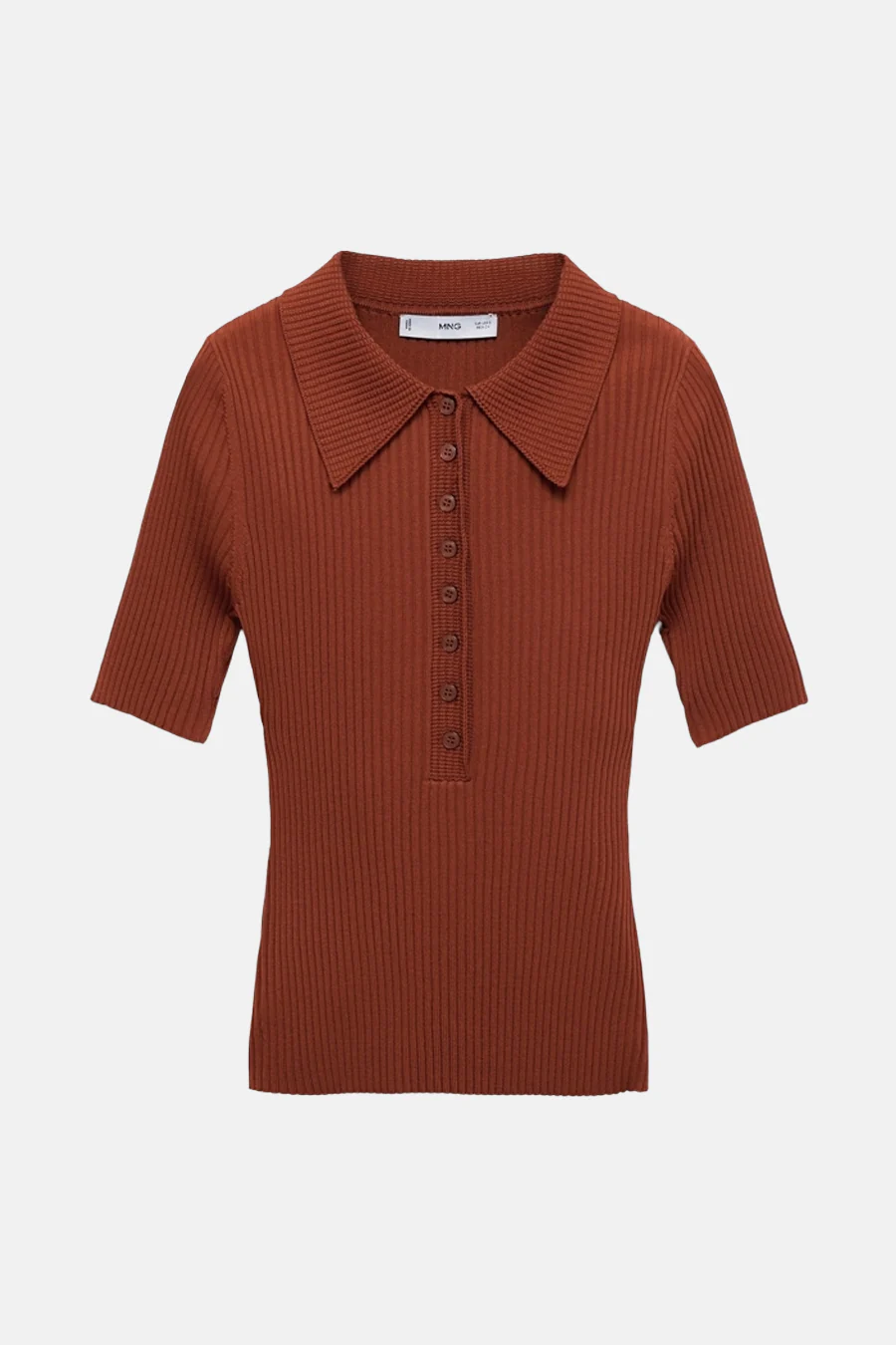 Pull met ronde hals - bruin - Image 6