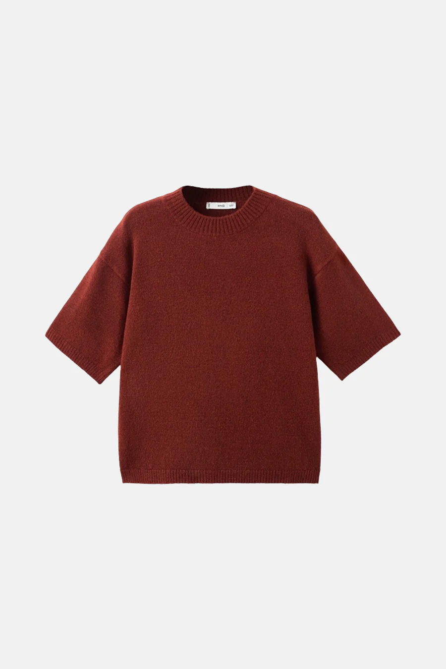 Pull met ronde hals - bruin - Image 5