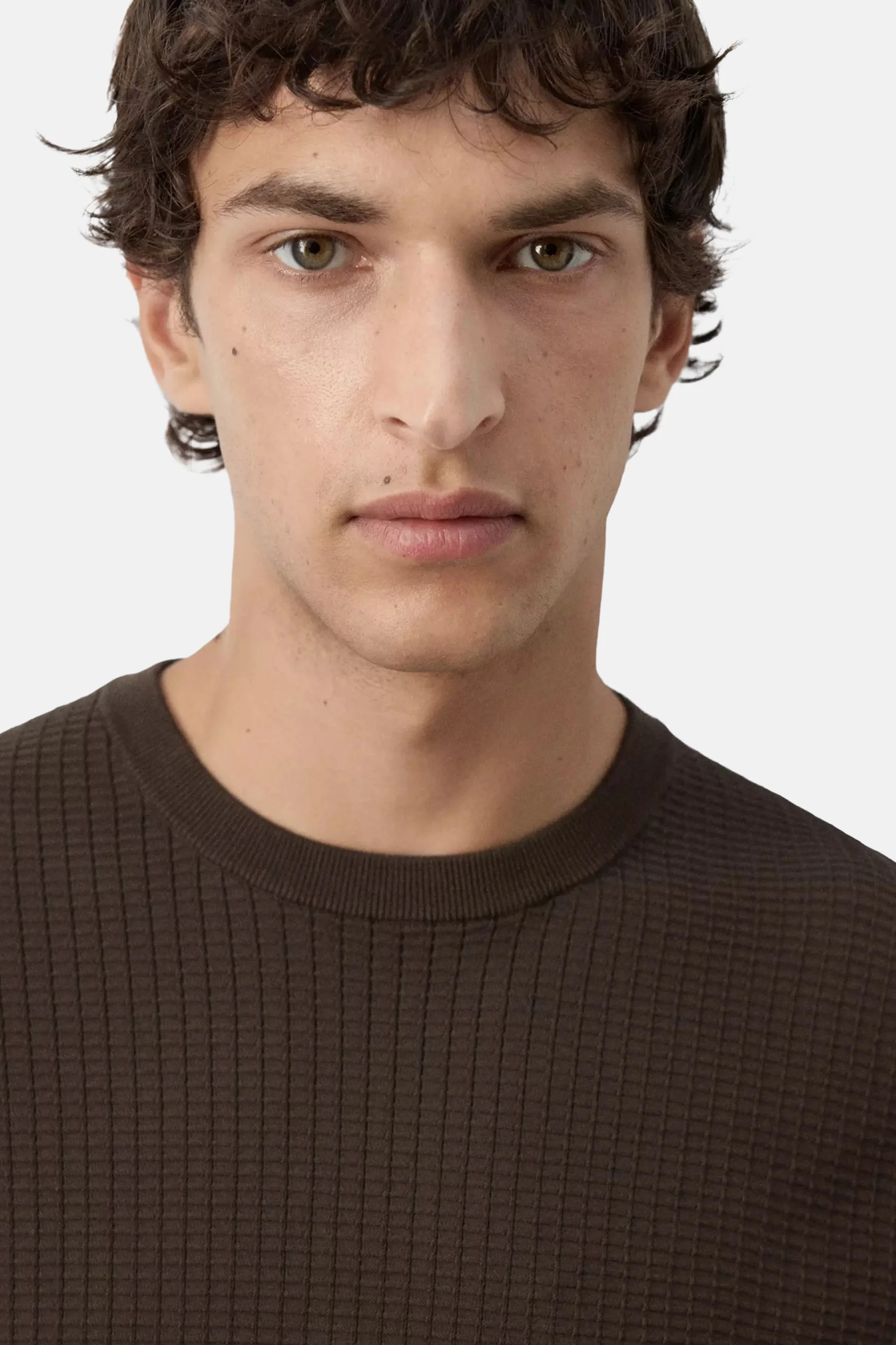 Pull O-hals - bruin - Image 4