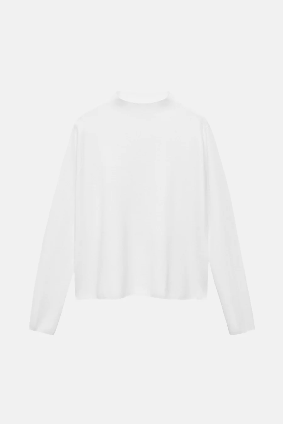 Pull met ronde hals - Wit - Image 6