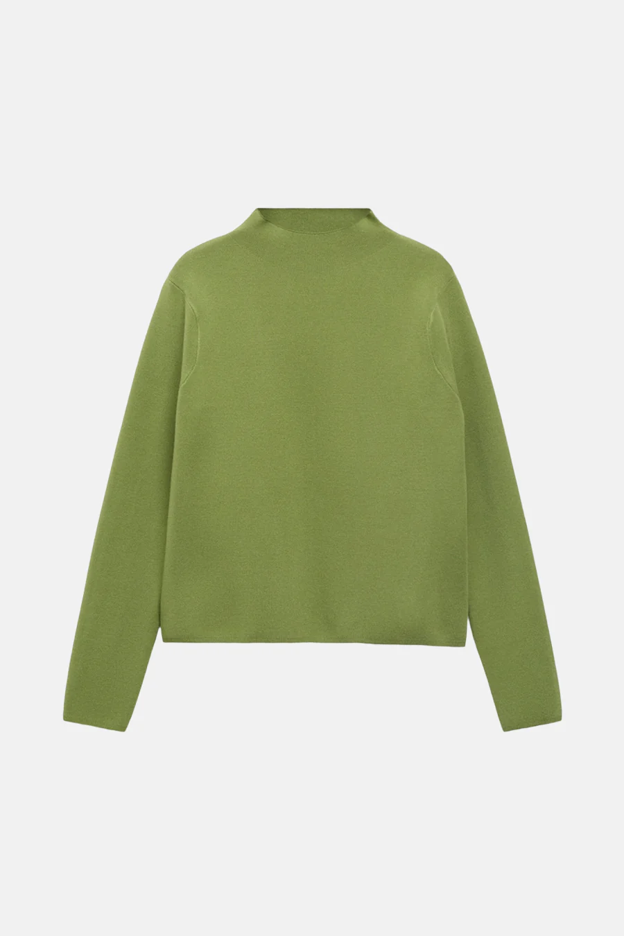 Pull met ronde hals - groen - Image 4