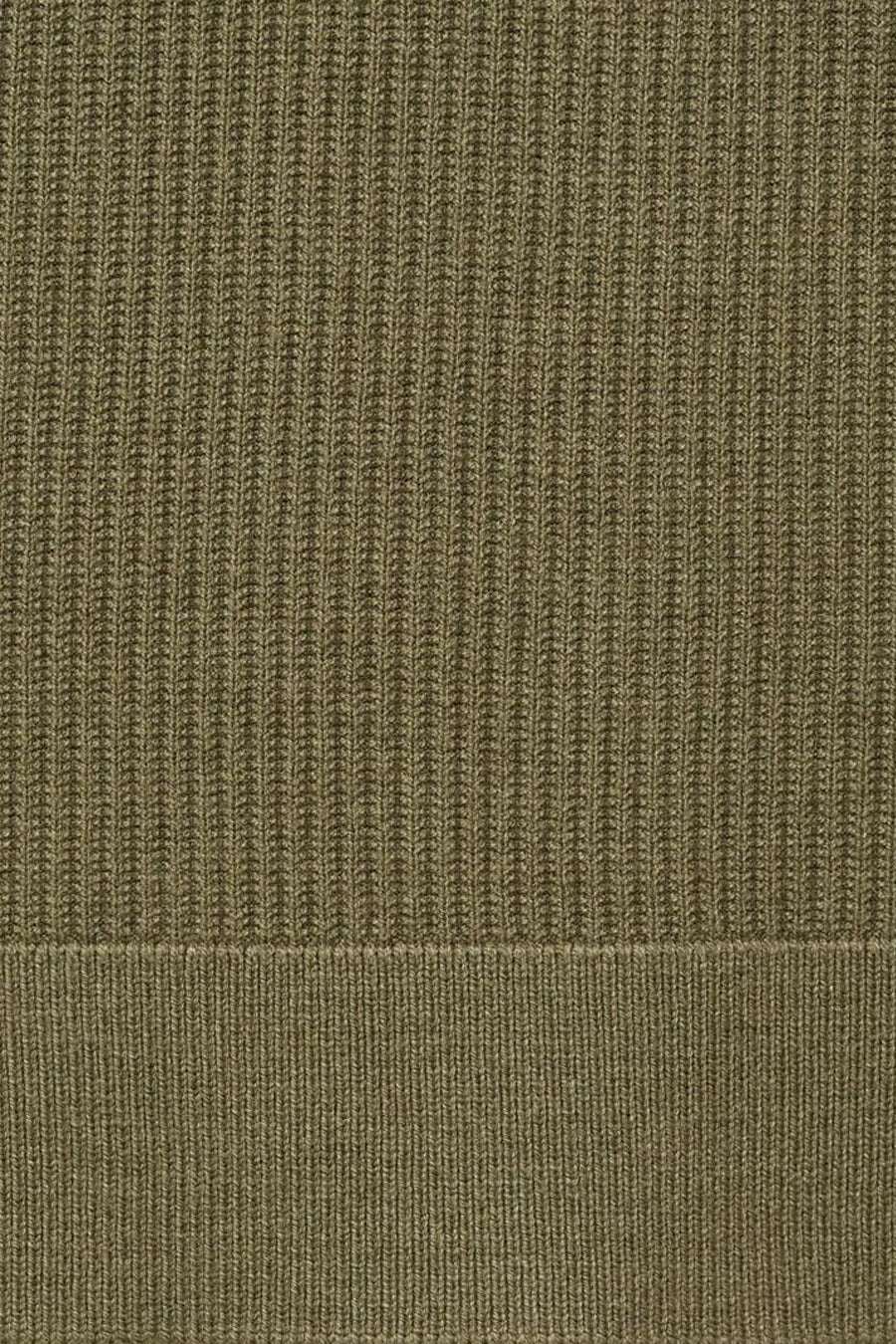 Pull met ronde hals - khaki - Image 8
