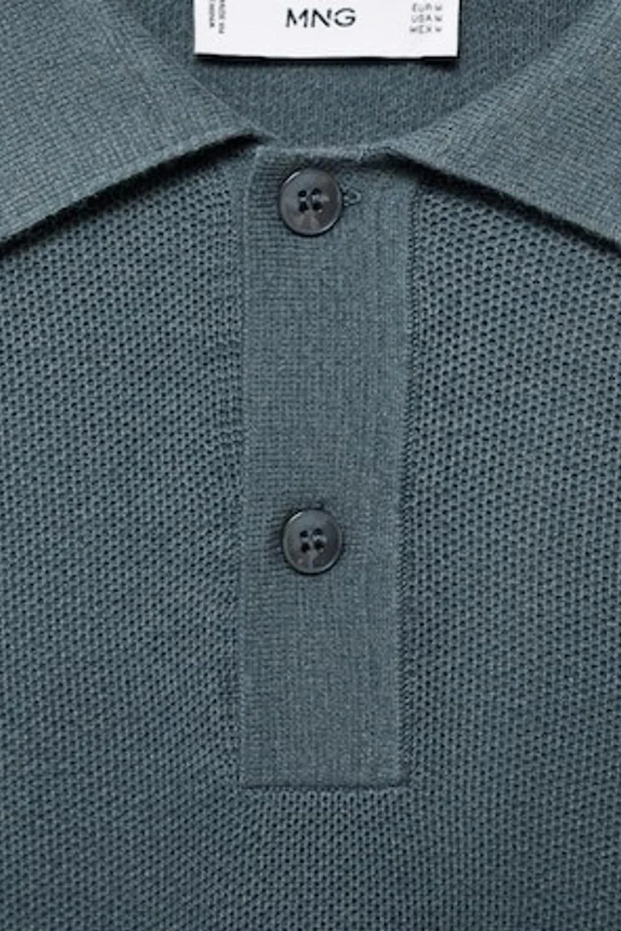 Pull met ronde hals - groen - Image 6