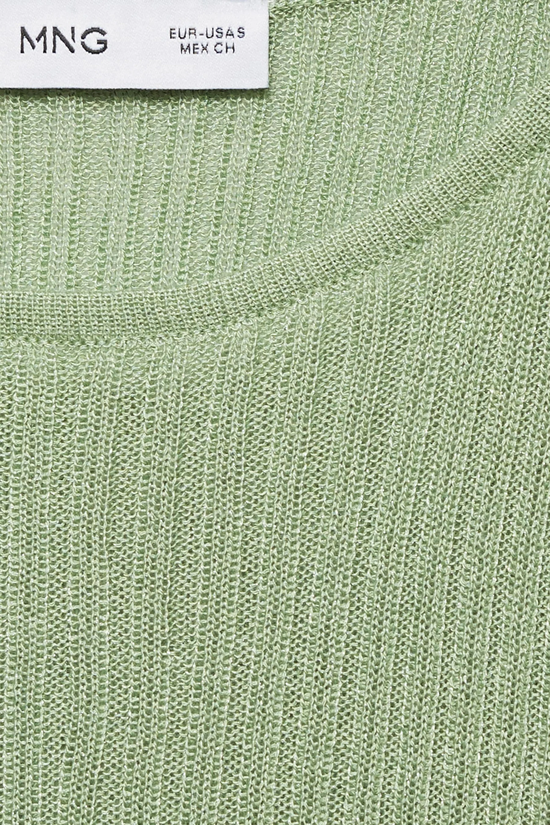 Pull met ronde hals - groen - Image 6