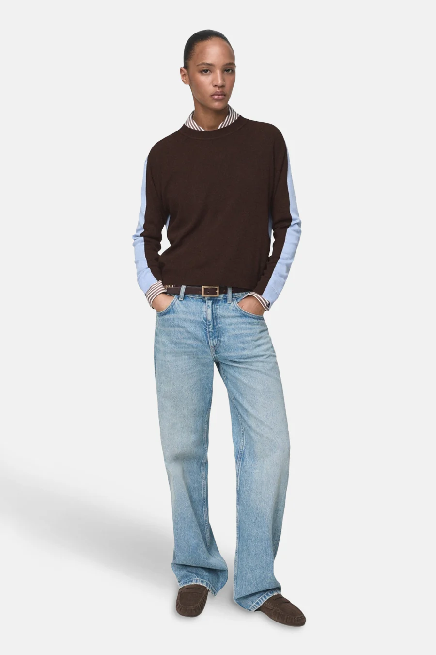Pull met ronde hals - multicolor - Image 2
