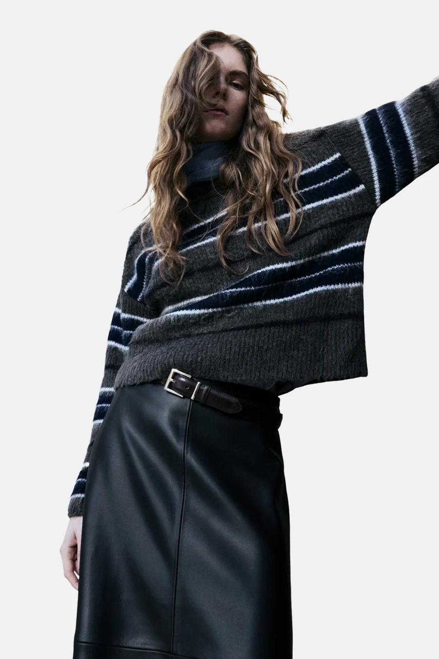 Pull met ronde hals - multicolor - Image 2