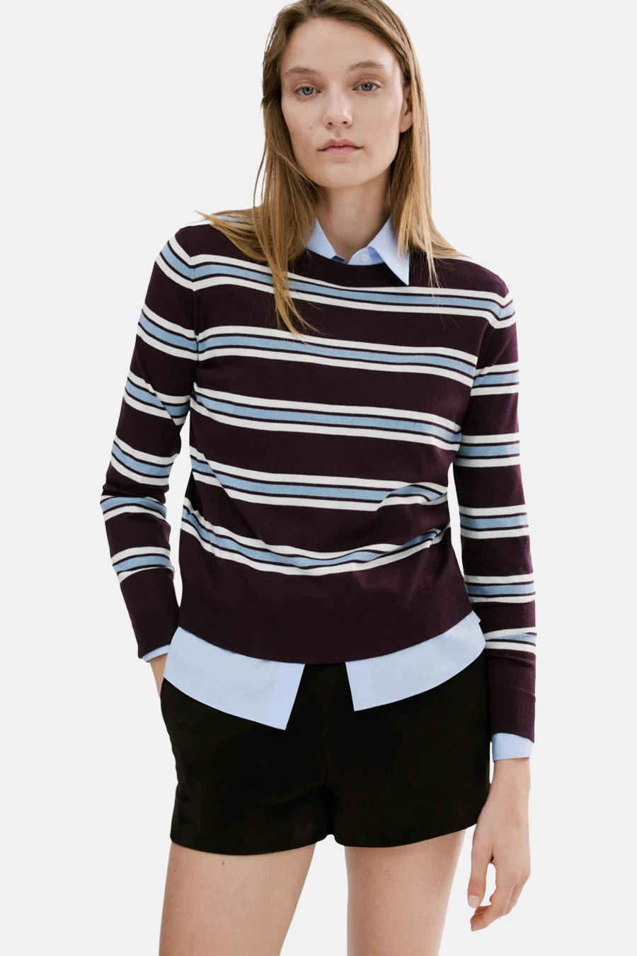 Pull met ronde hals - multicolor - Image 4