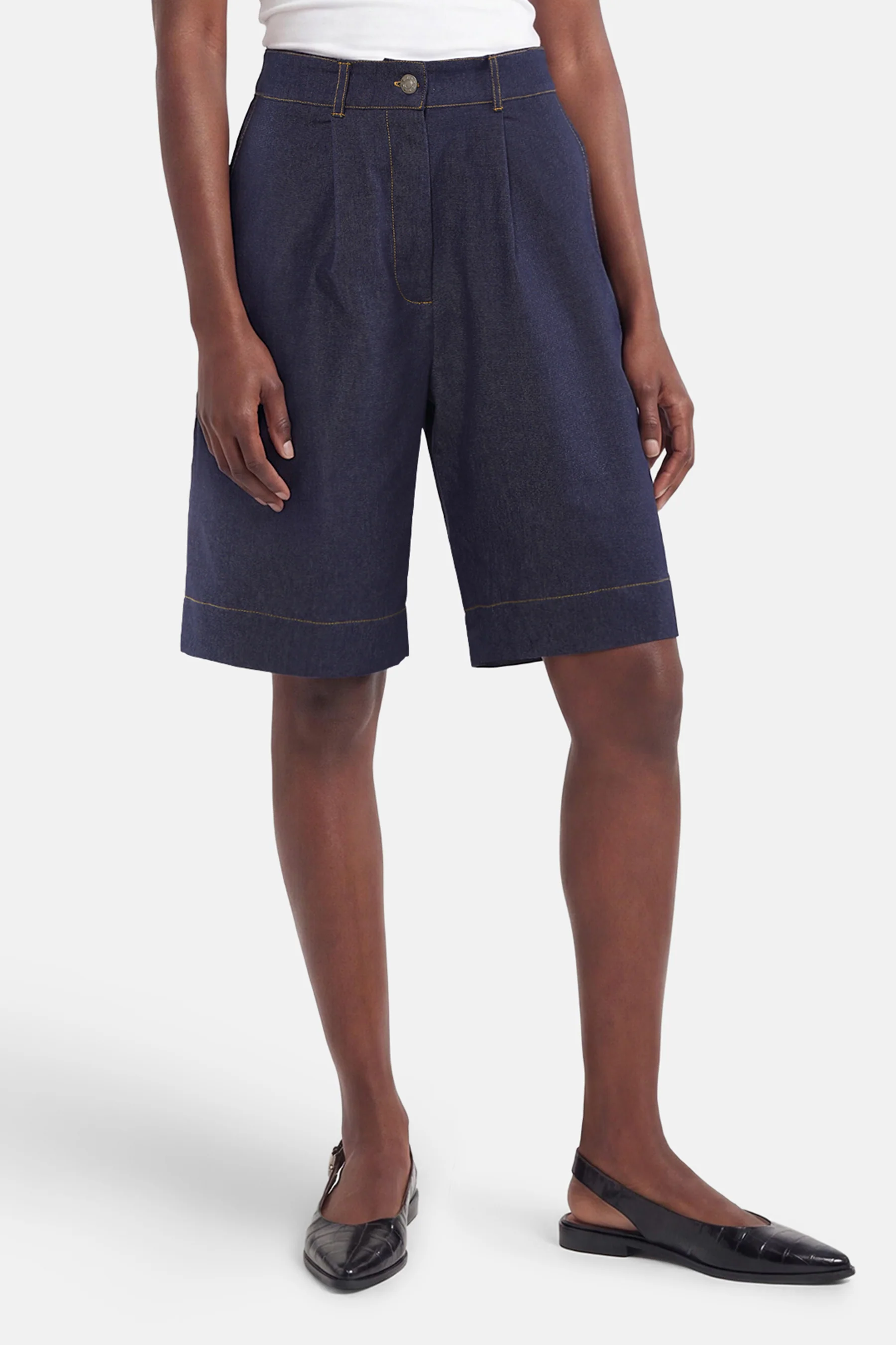 Bermuda - dark blue denim