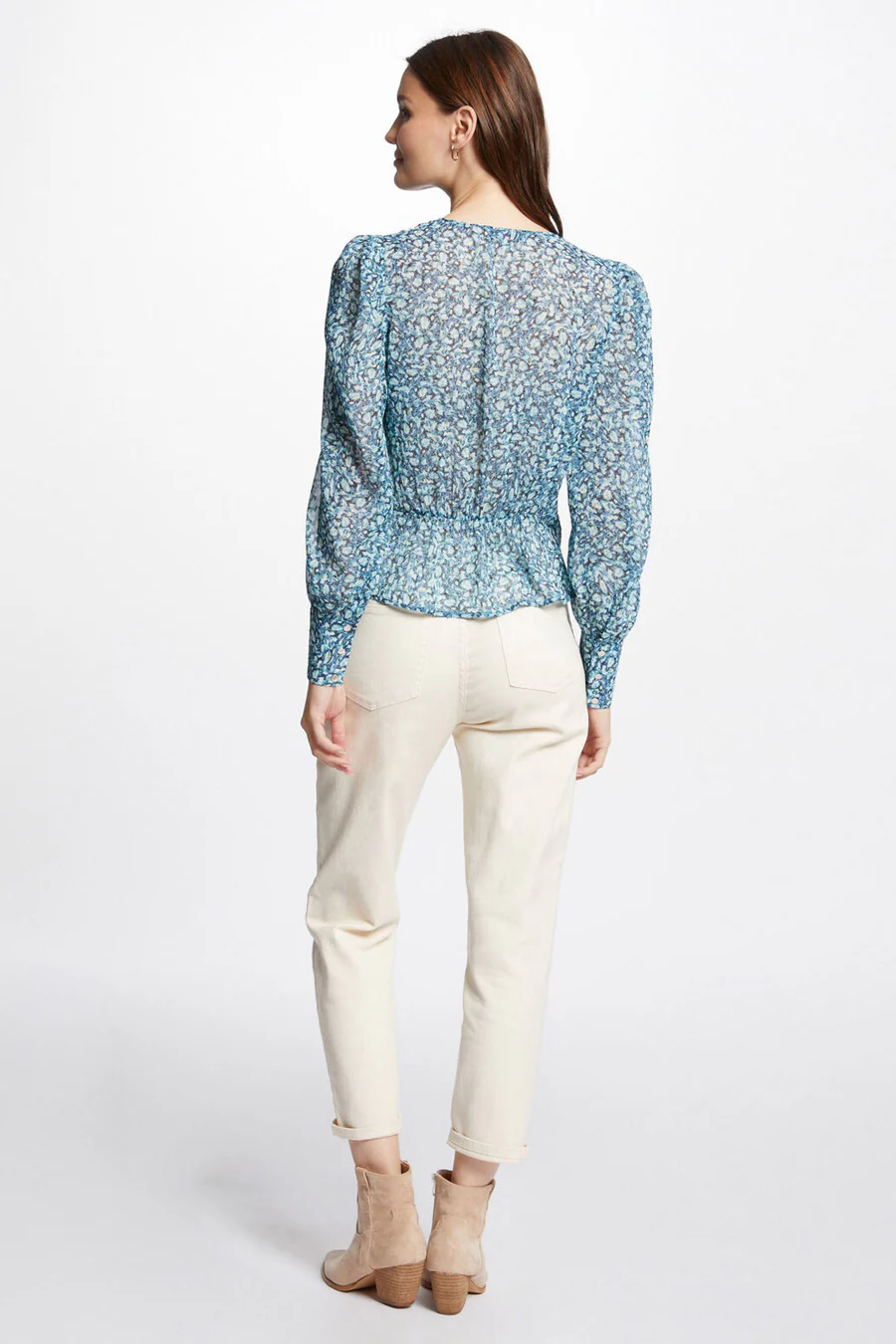 Blouse - blauw - Image 3