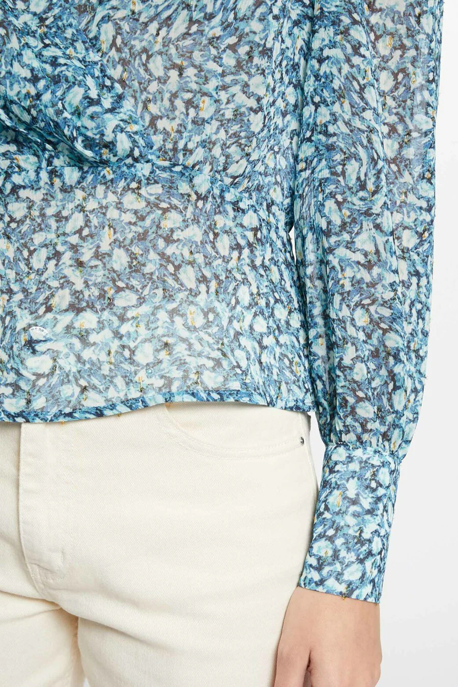 Blouse - blauw - Image 4