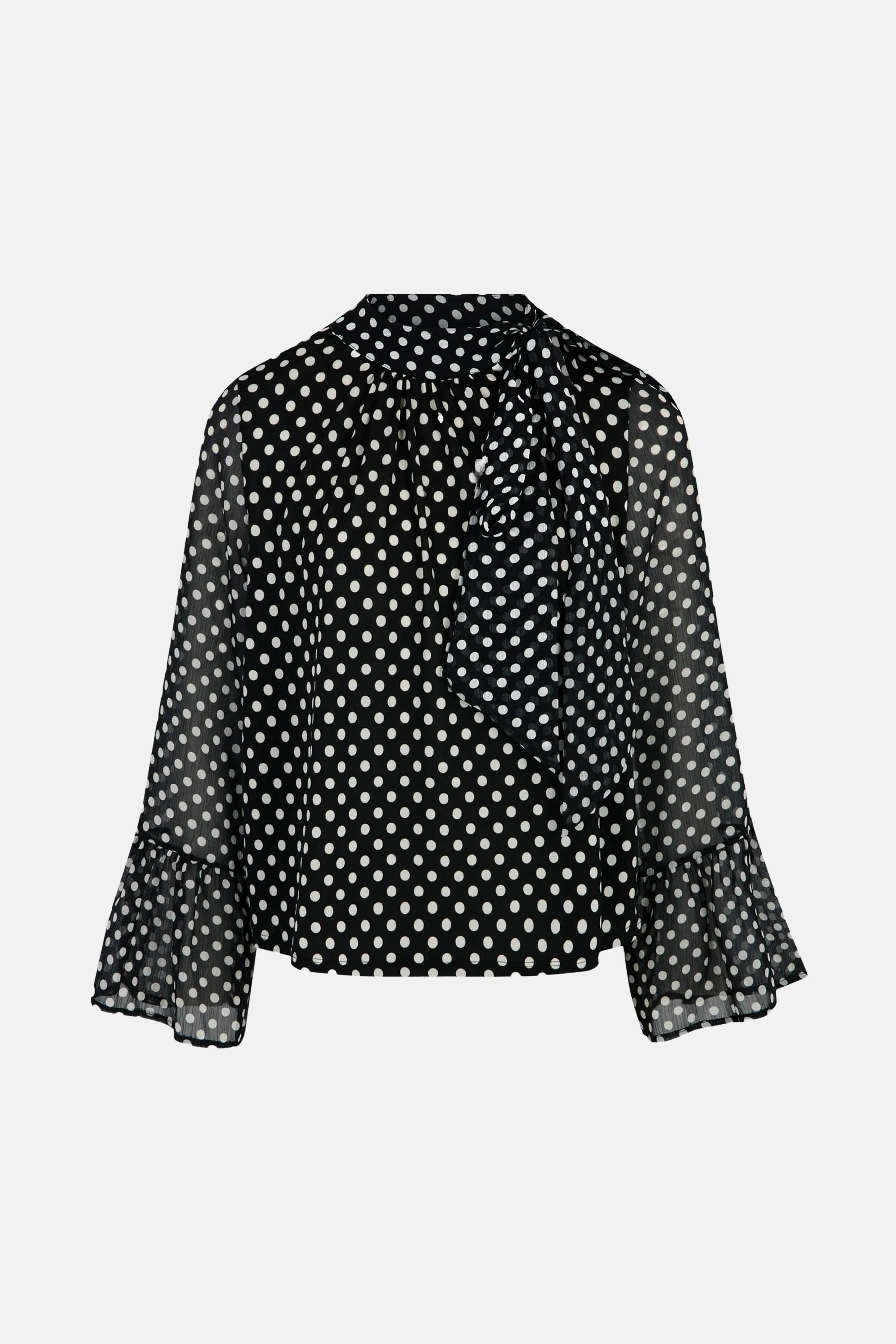 Blouse met lange mouwen - zwart - Image 4