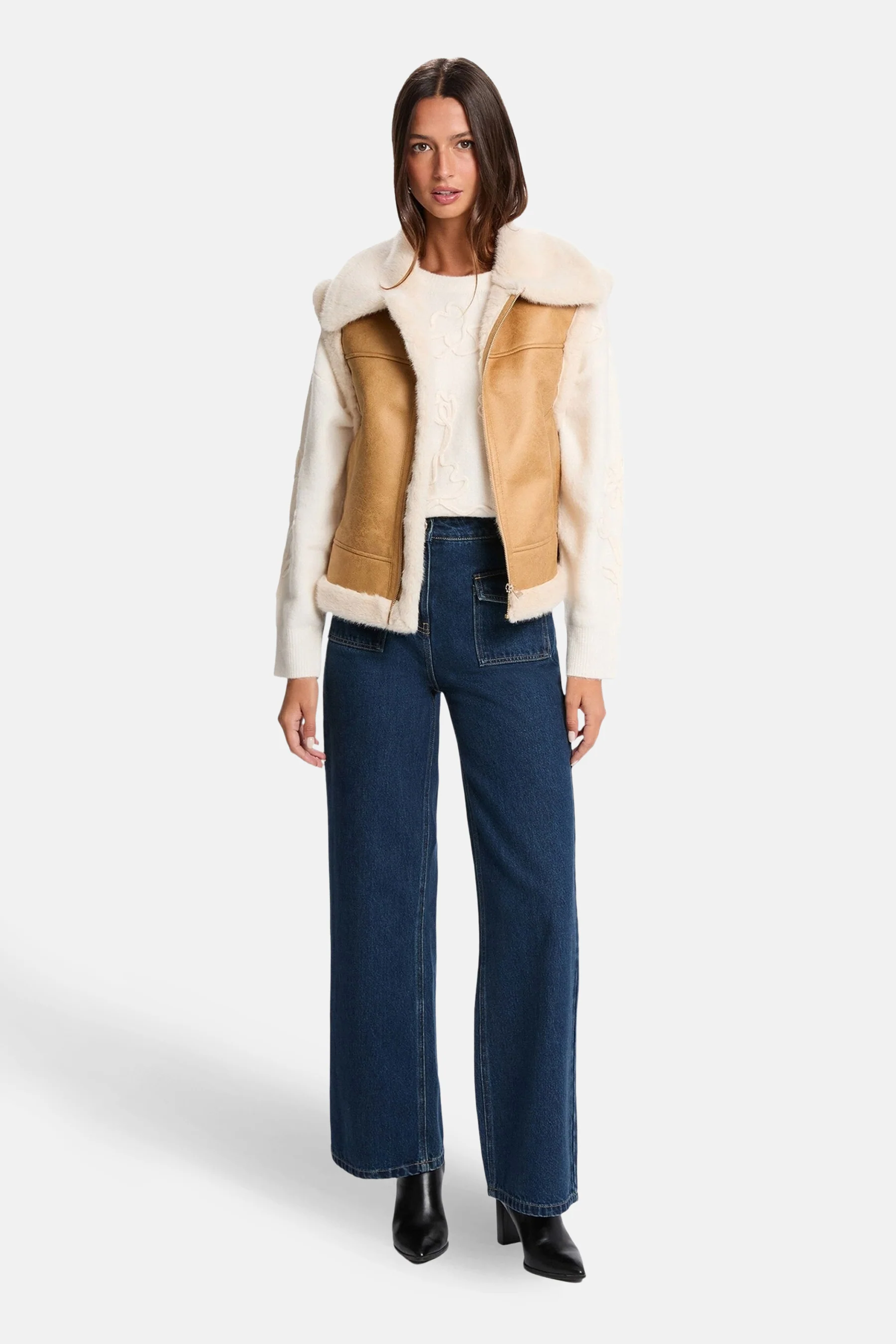 Bodywarmer - cognac - Image 2