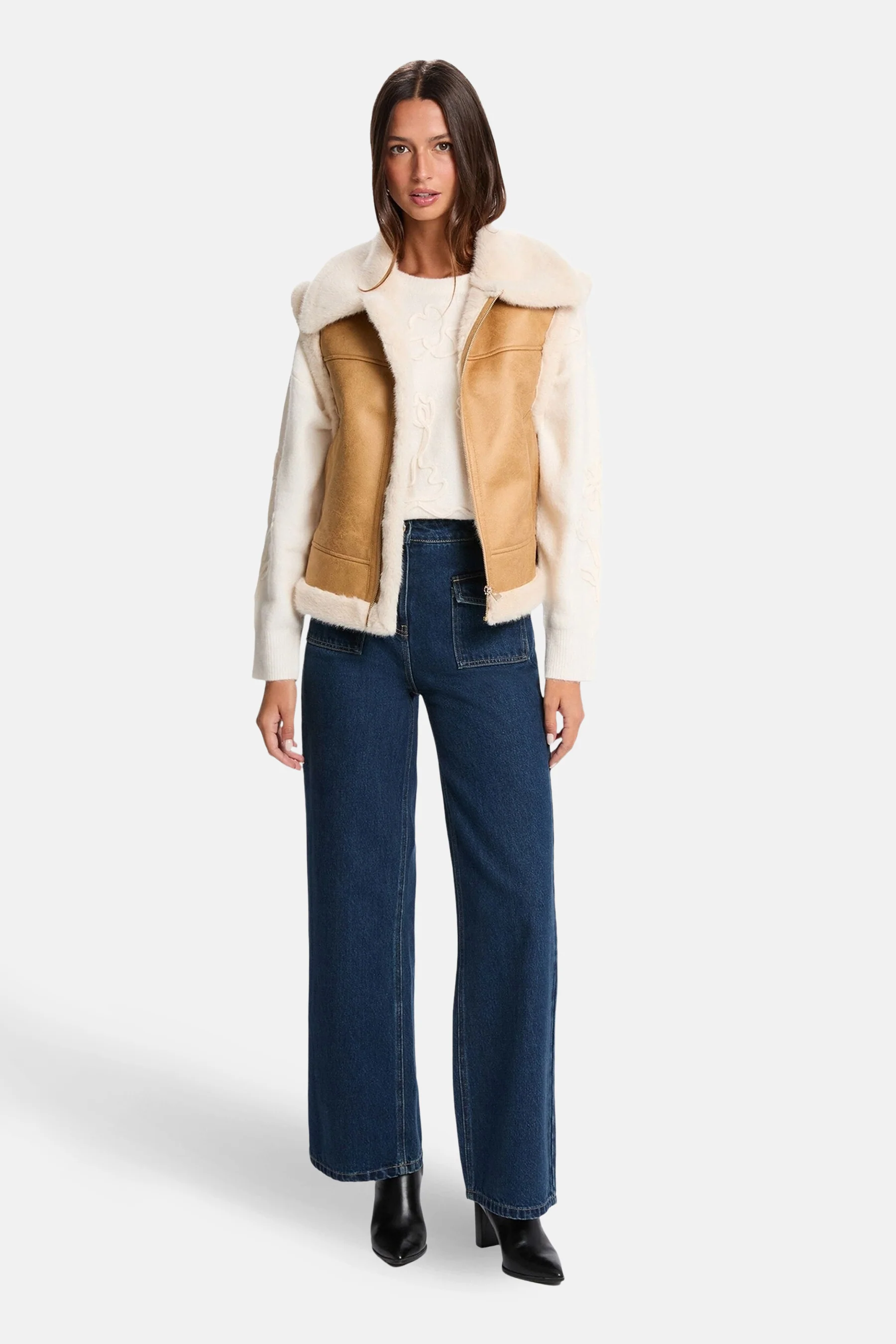 Bodywarmer - cognac - Image 4