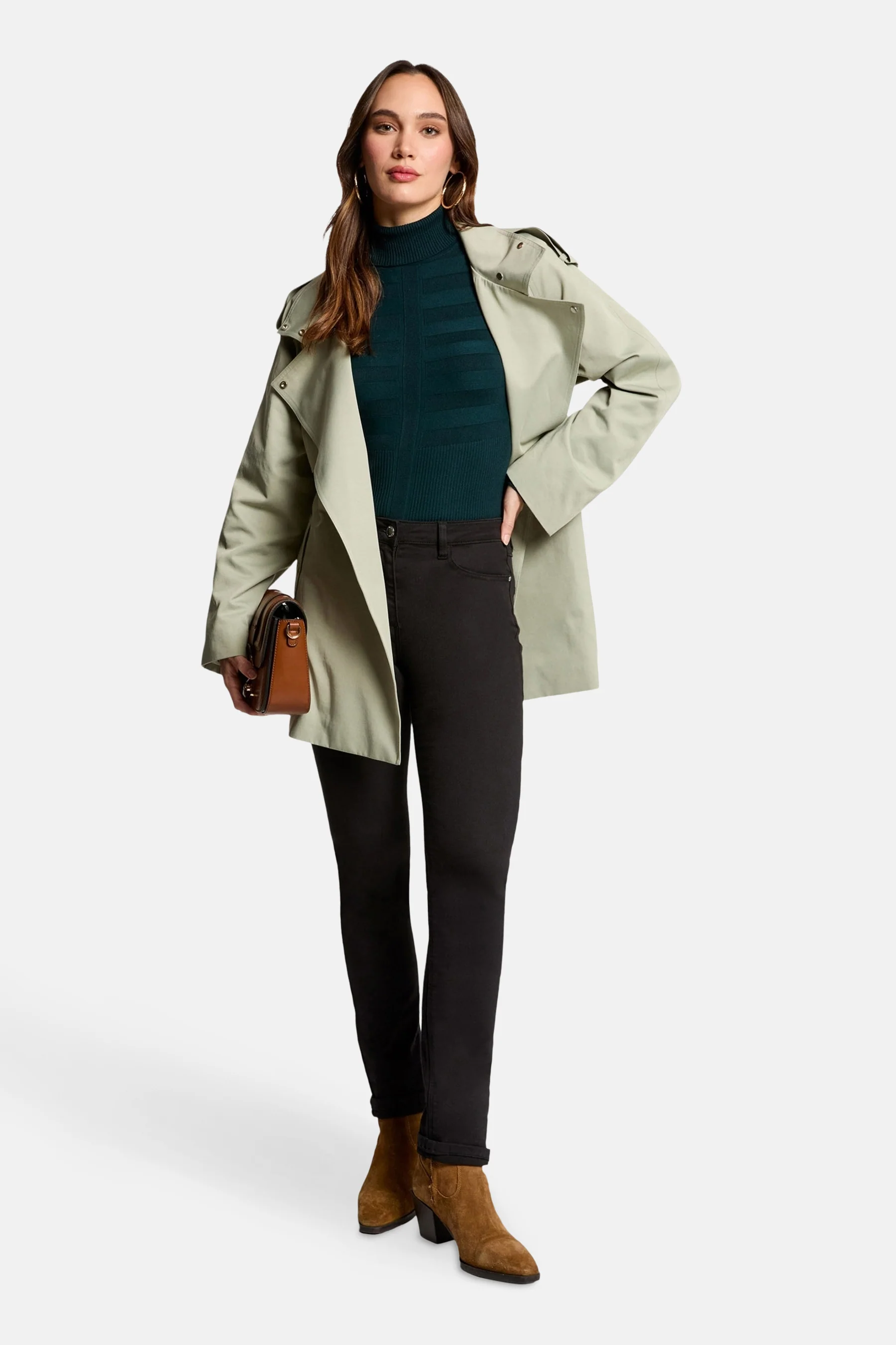 Colored jeans - zwart