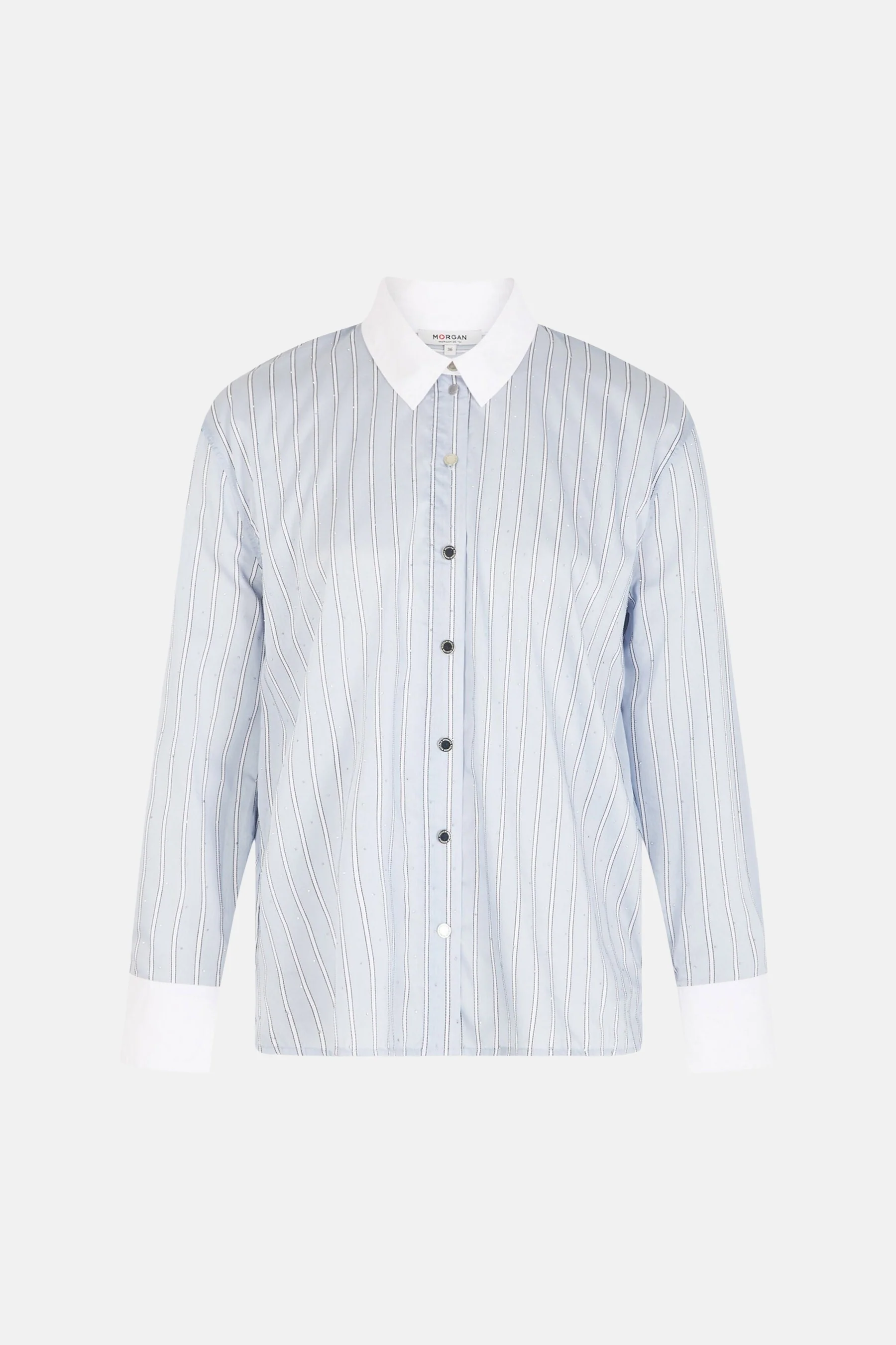 Hemd met lange mouwen - blauw