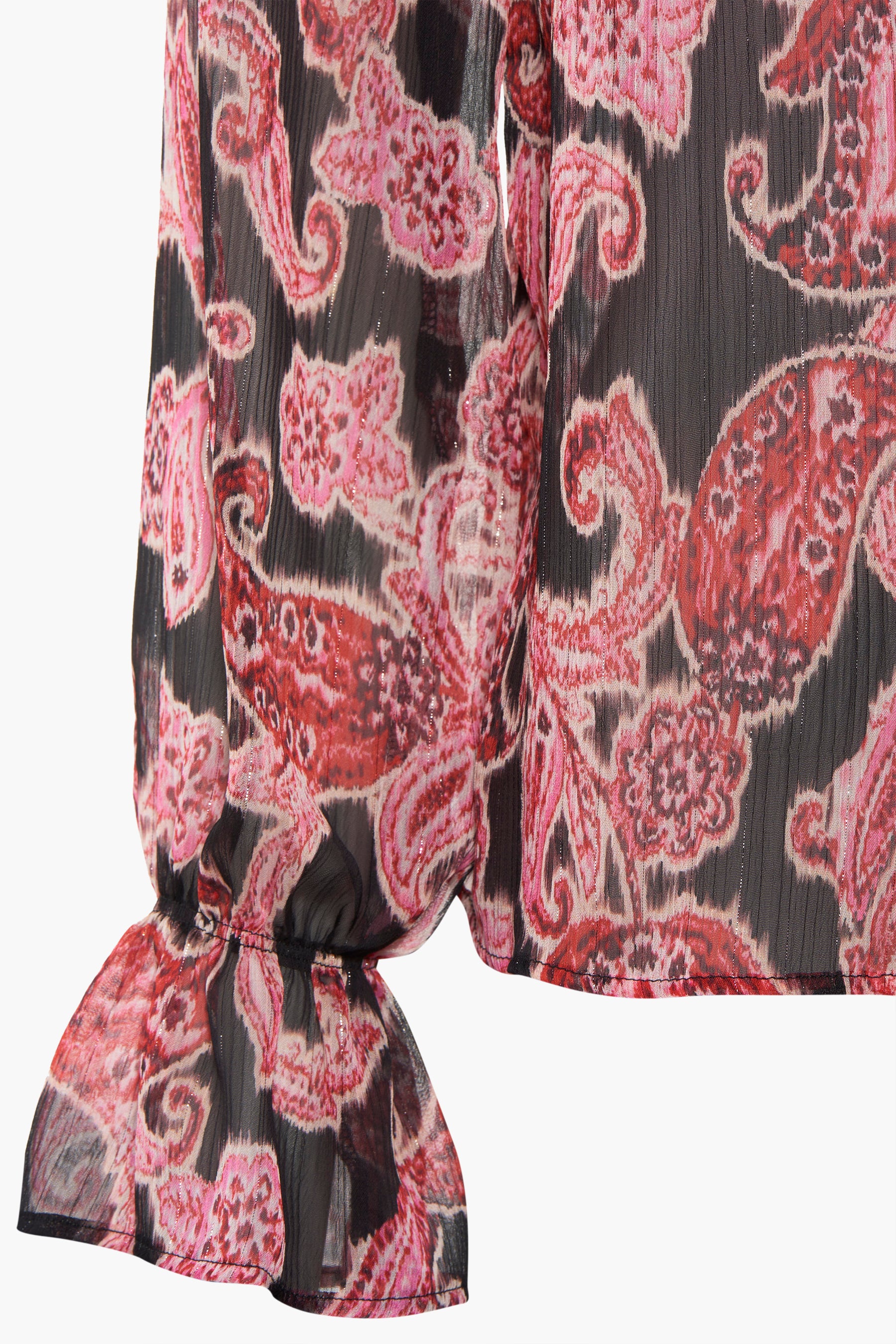 Hemd met lange mouwen - rood - Image 3