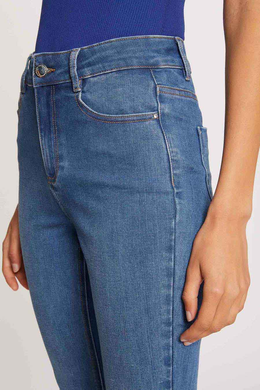 Skinny jeans - light blue denim - Image 4