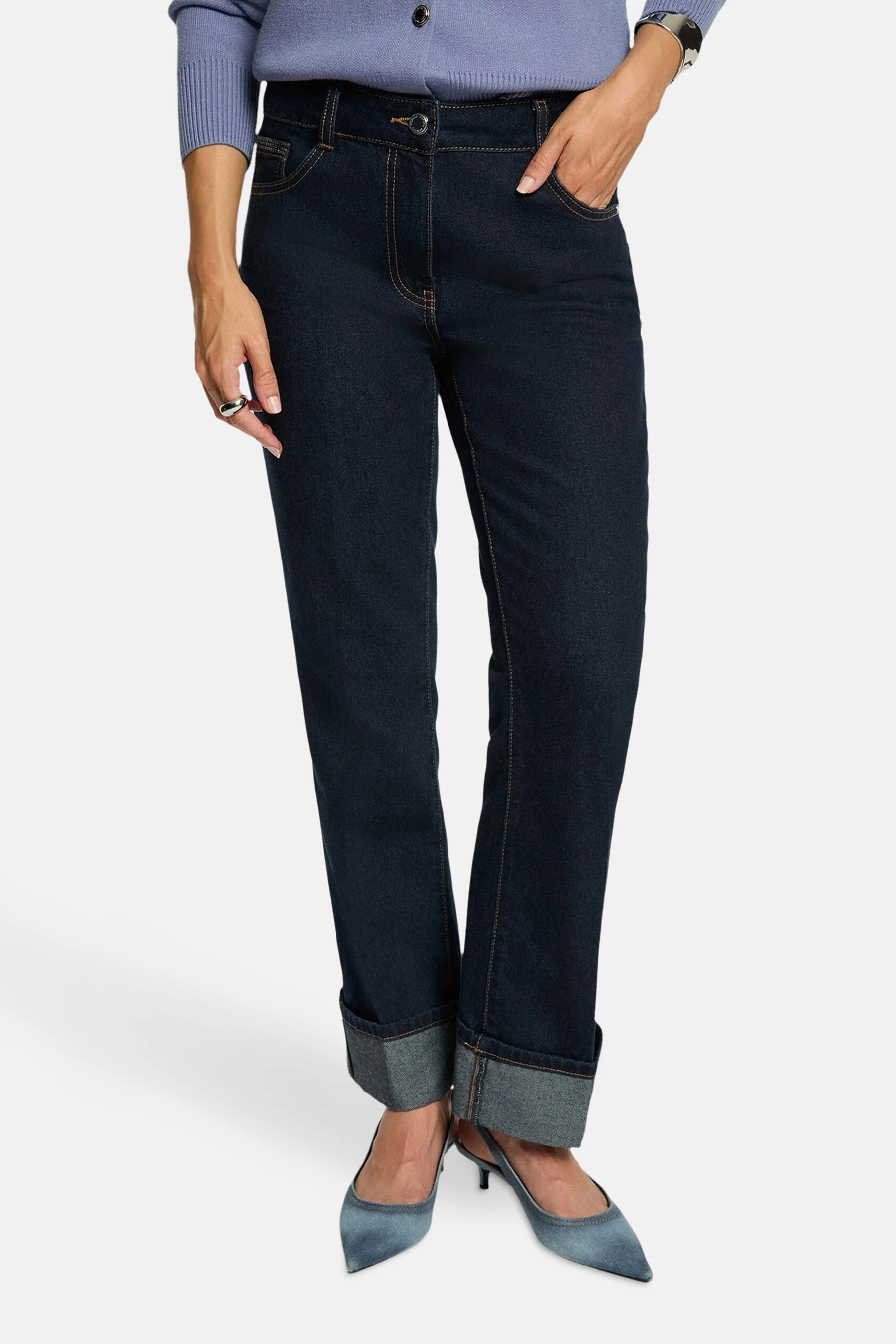 252PREVER - dark blue denim