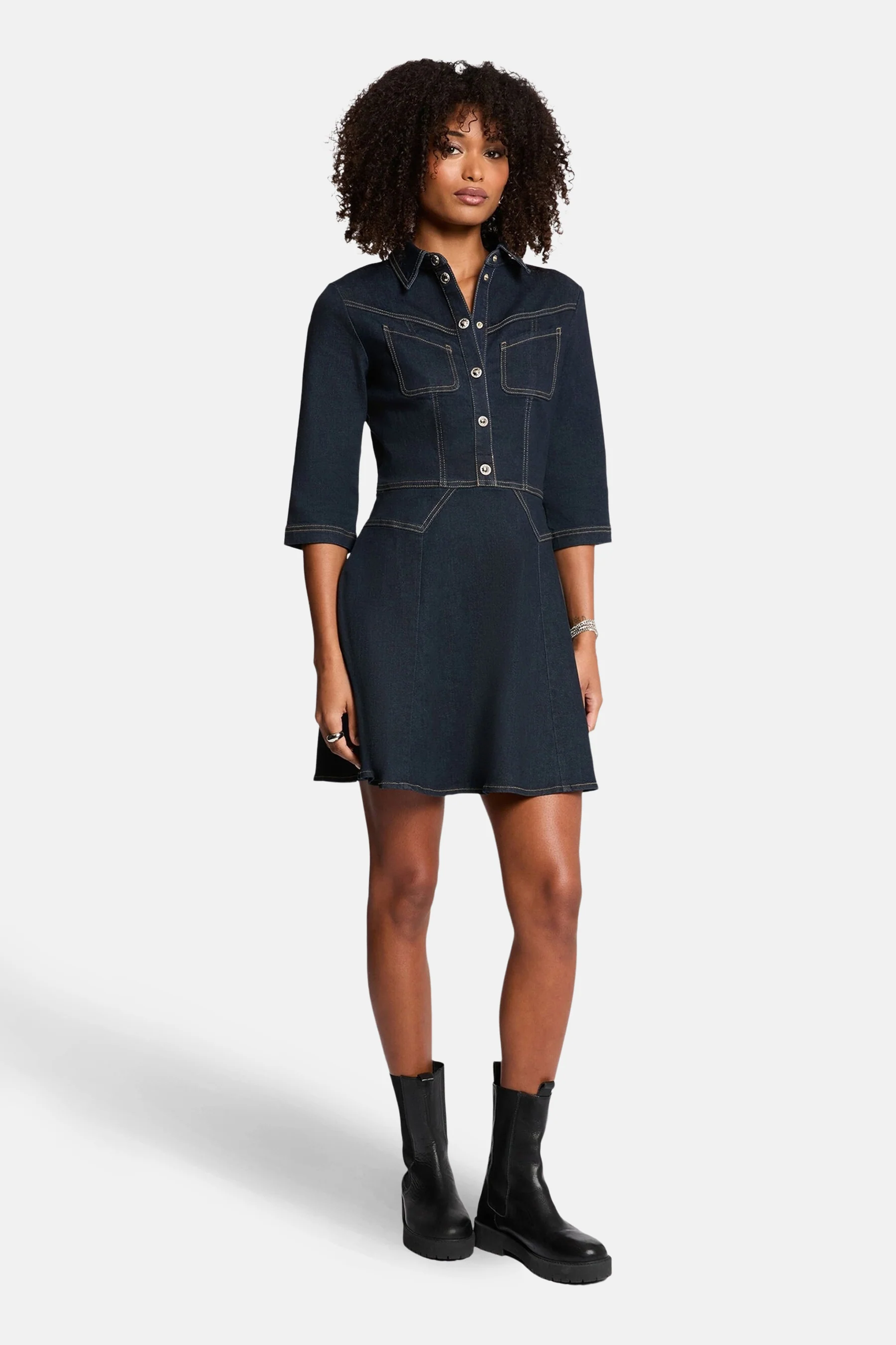 Kleedje - dark blue denim - Image 2