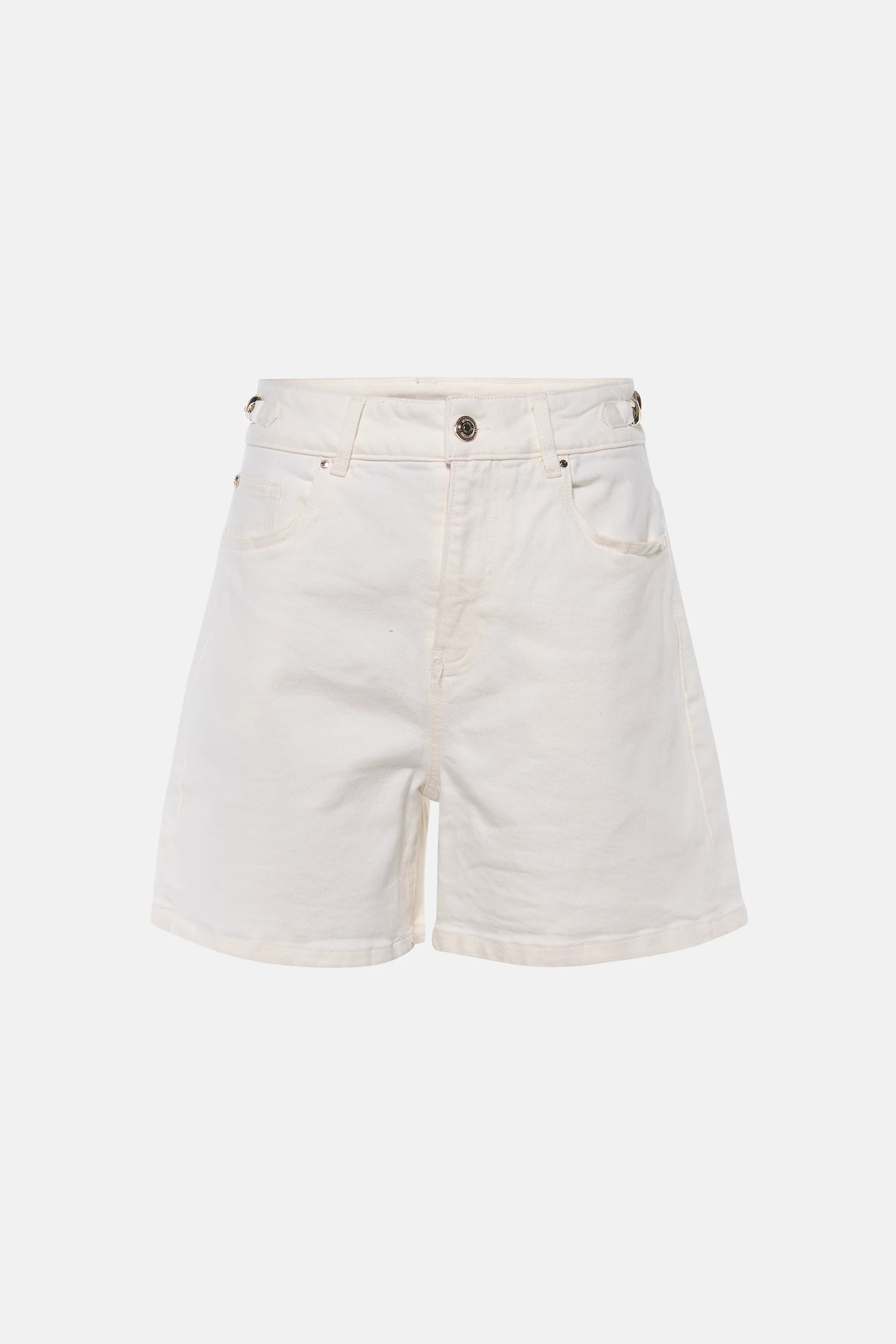 Short - white denim - Image 4