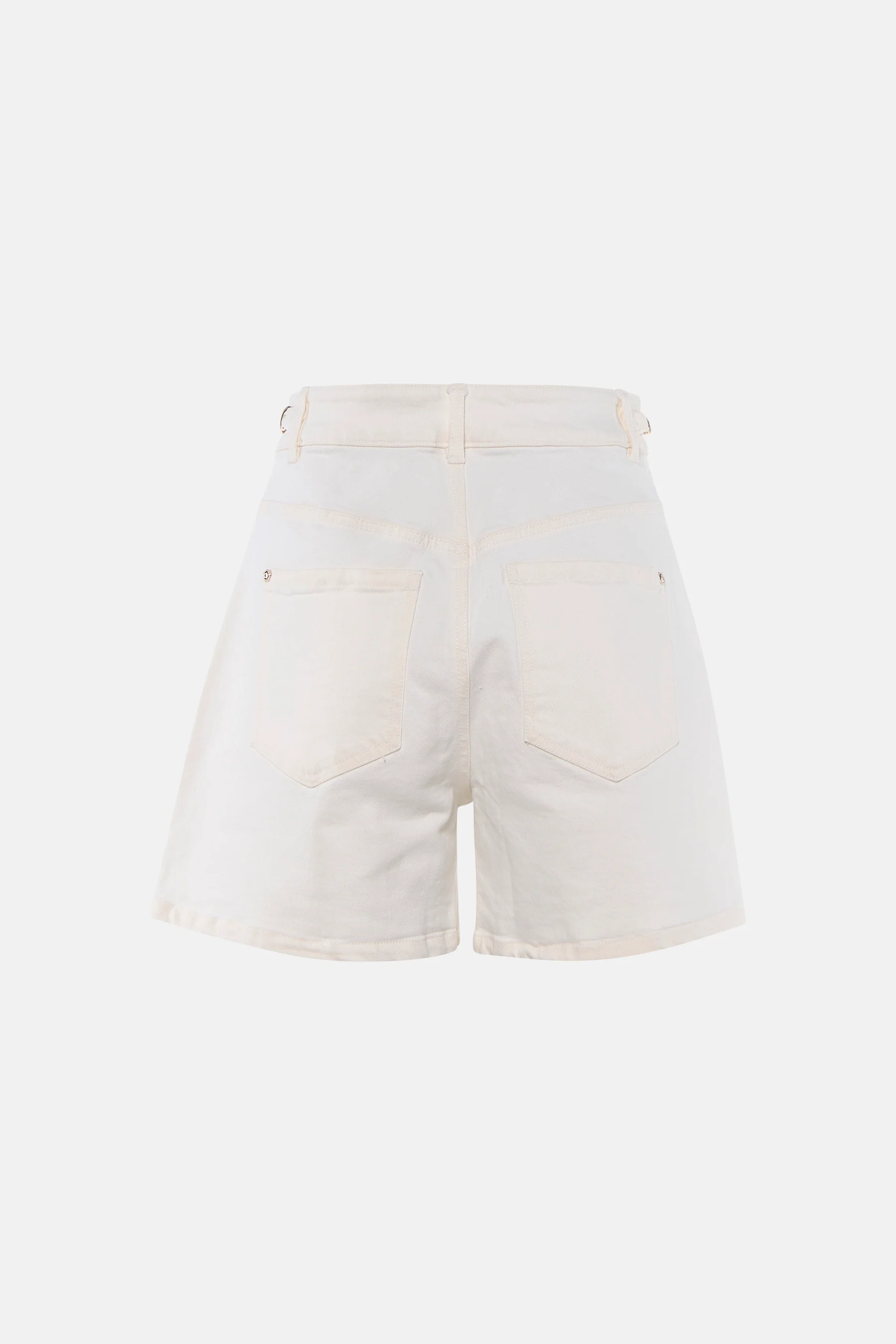 Short - white denim - Image 5