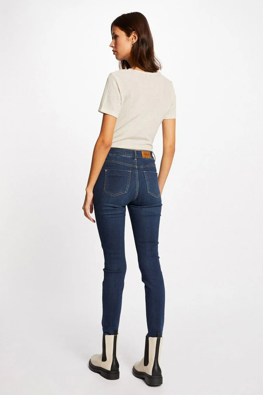 T-shirt met korte mouwen - beige - Image 4