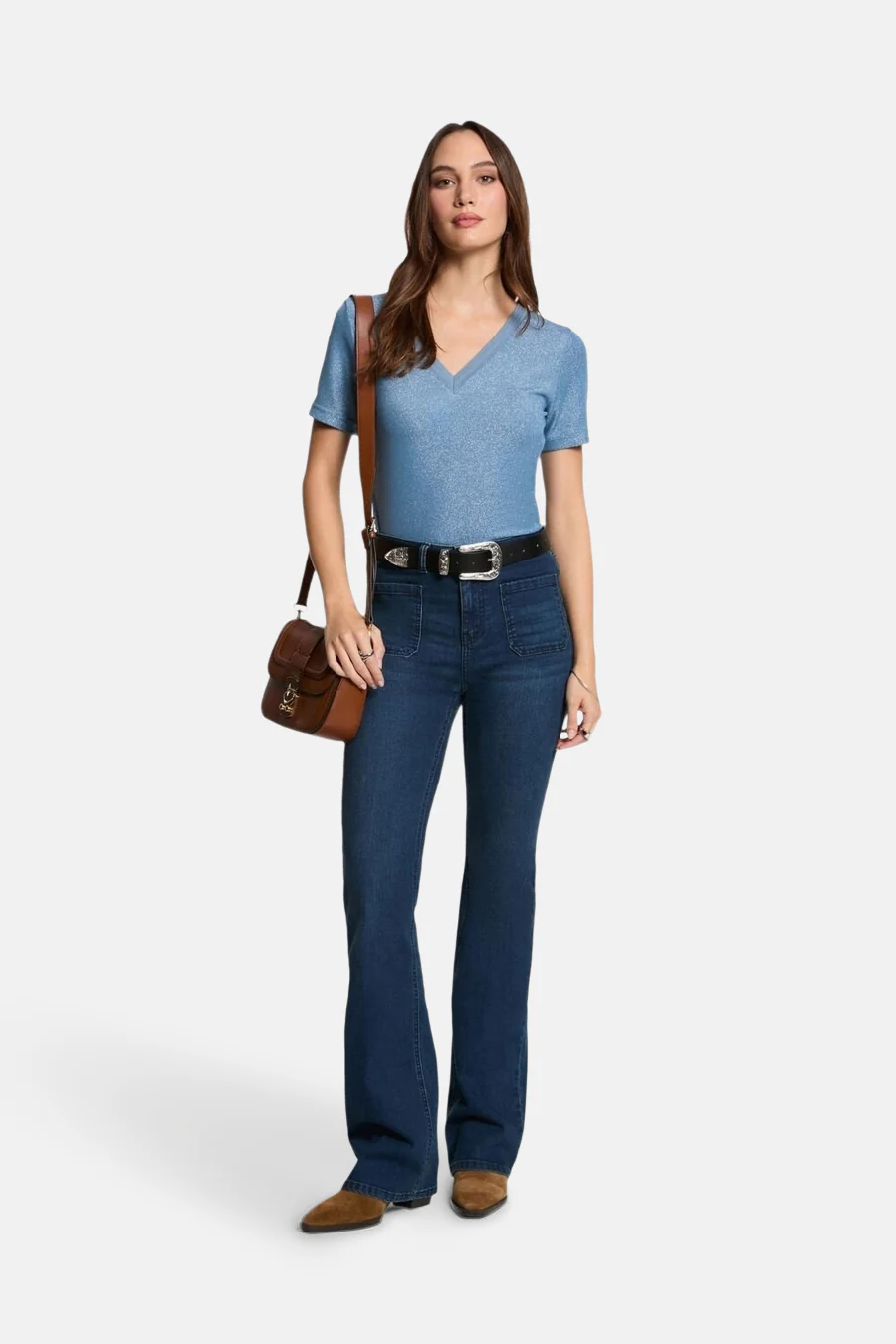 T-shirt met korte mouwen - blauw - Image 2